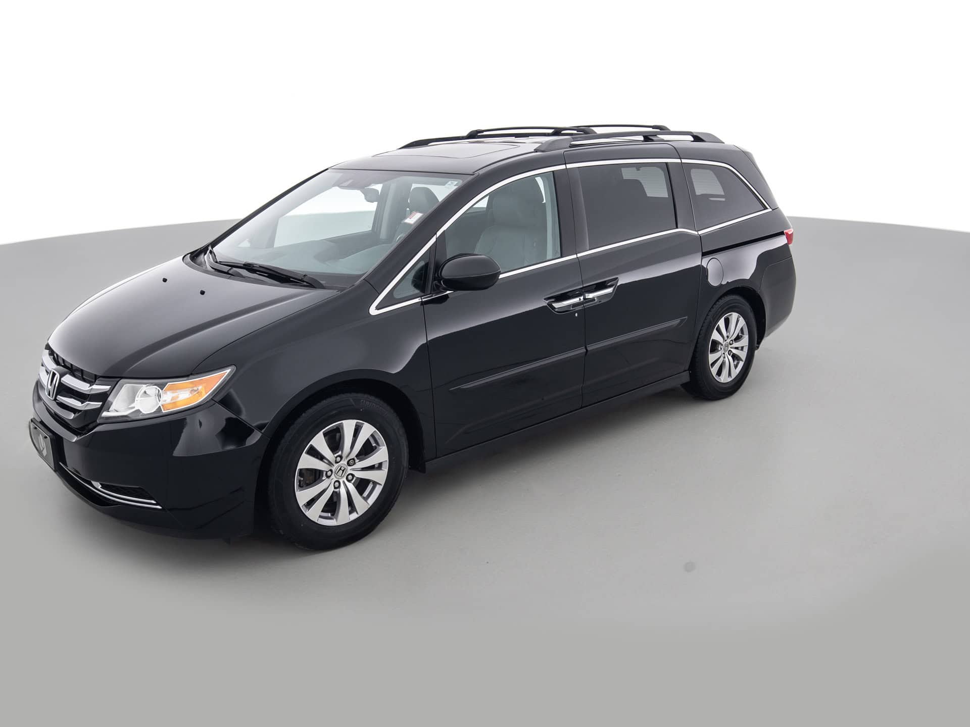 black honda odyssey ex l 8
