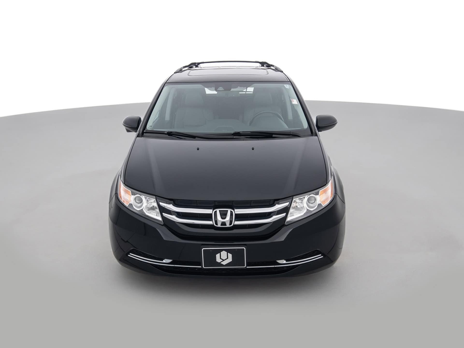 black honda odyssey ex l