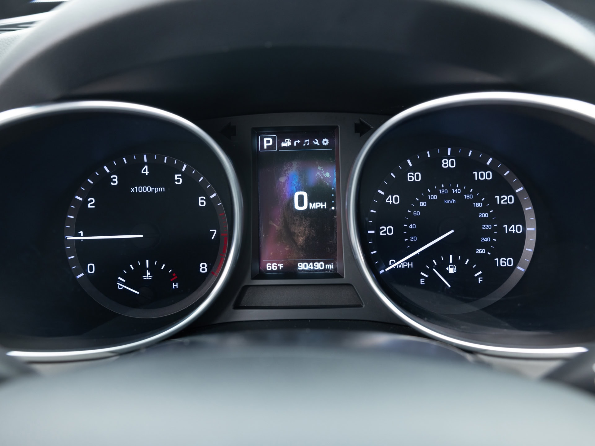 Used Black Hyundai Santa Fe-25 for Sale