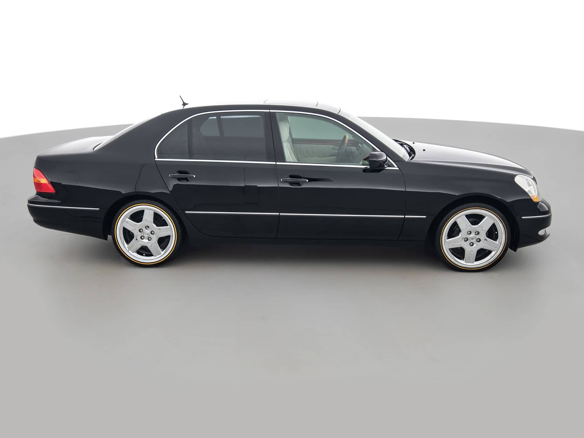 black lexus ls 430 3