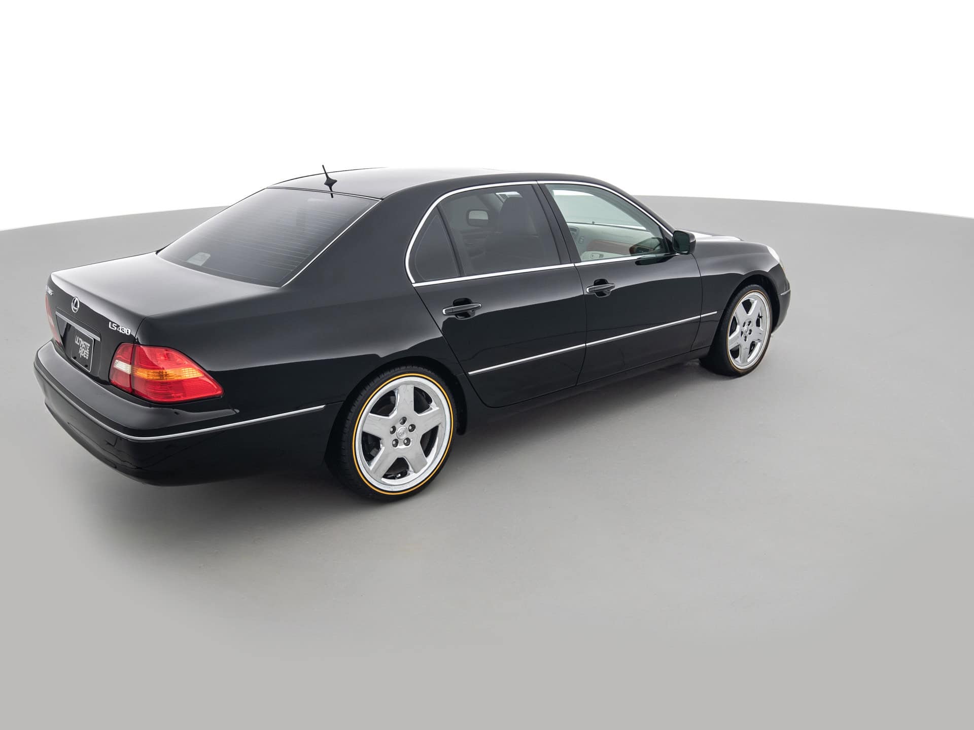 black lexus ls 430 4