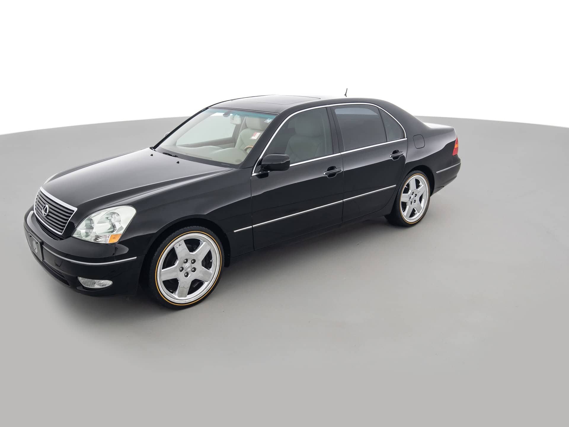 black lexus ls 430 8