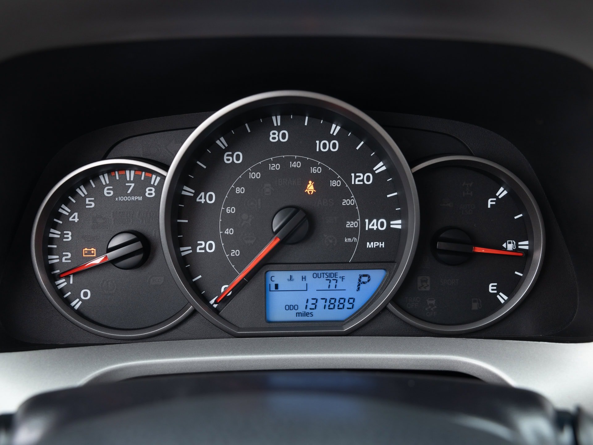 black toyota rav 4 le 23
