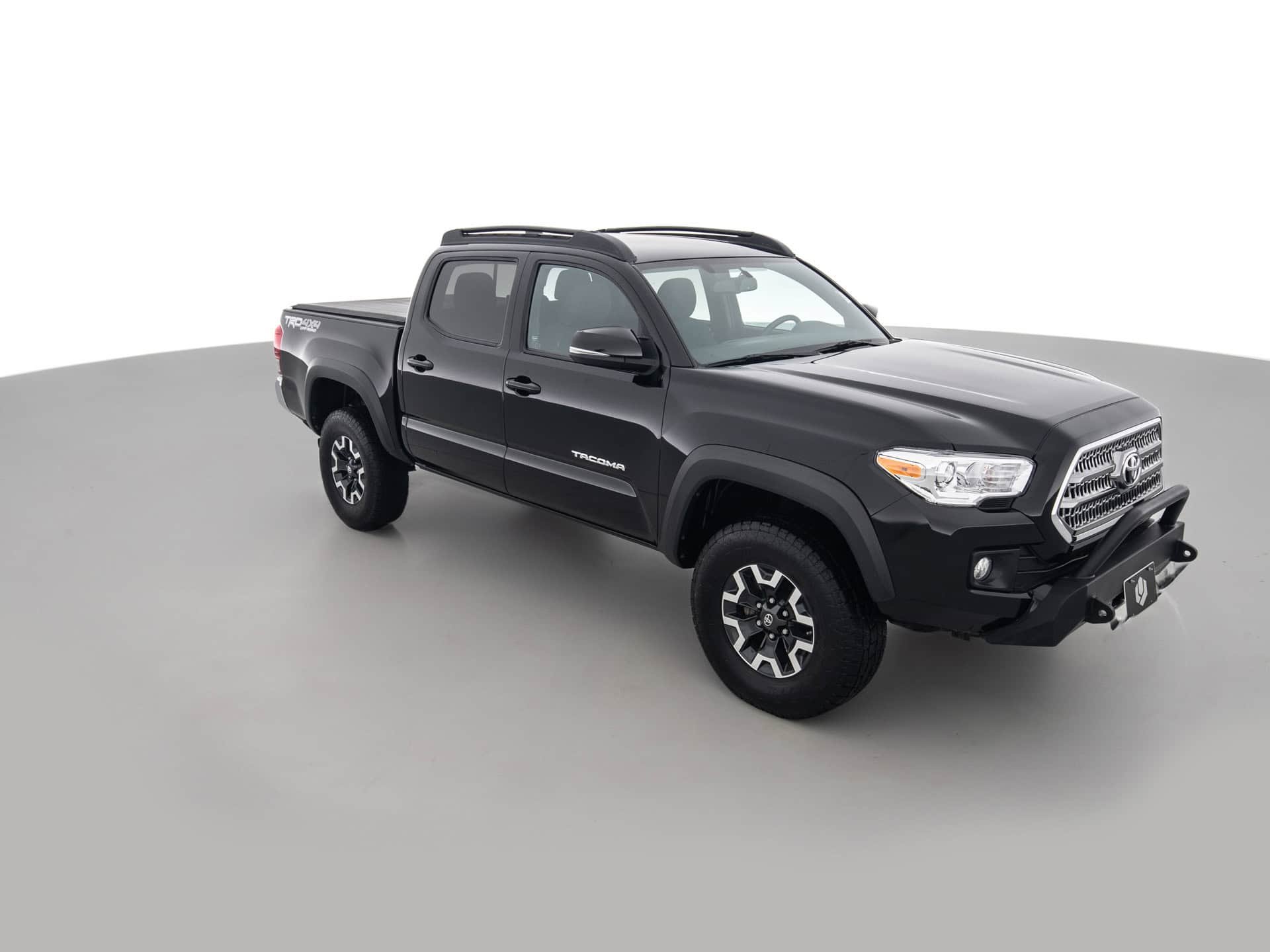 black toyota tacoma double 2