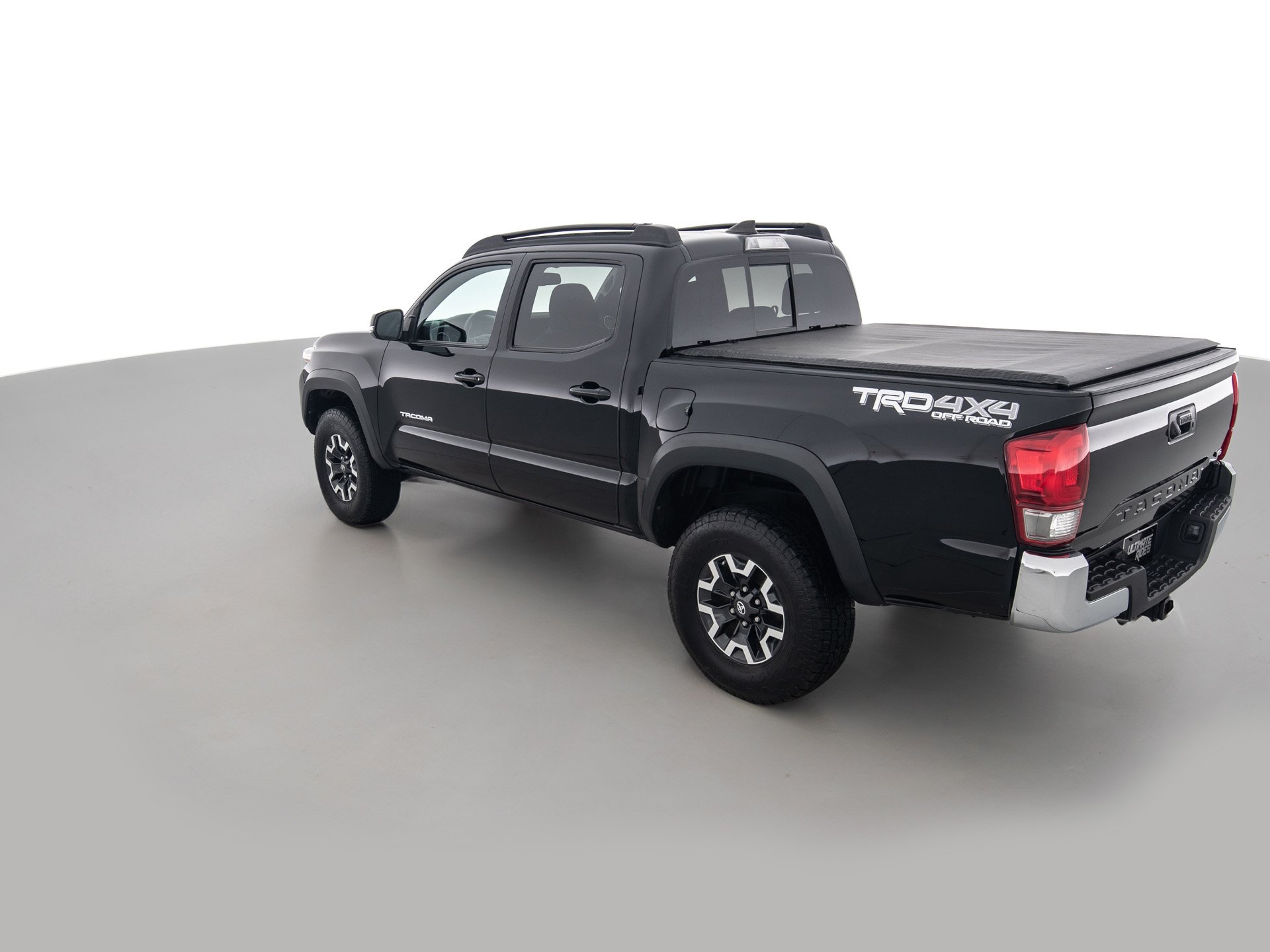black toyota tacoma double 6