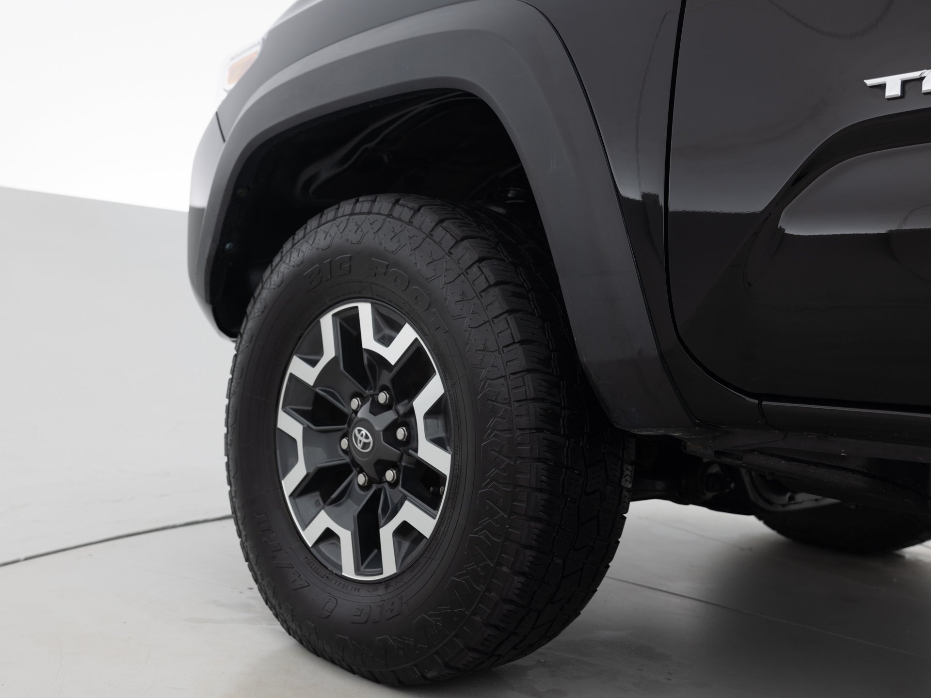 black toyota tacoma double 7