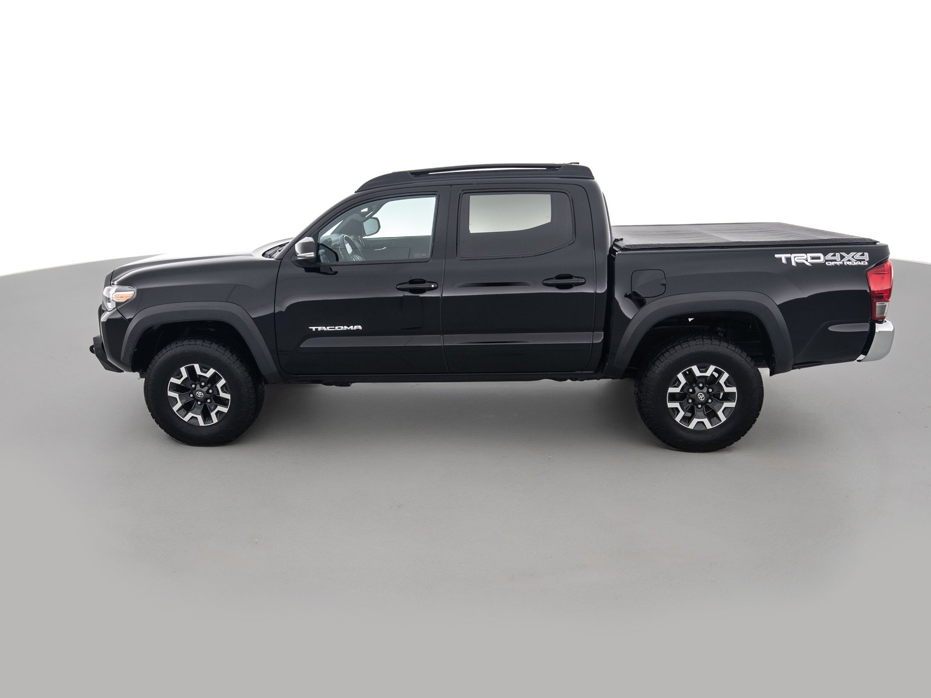 black toyota tacoma double 7