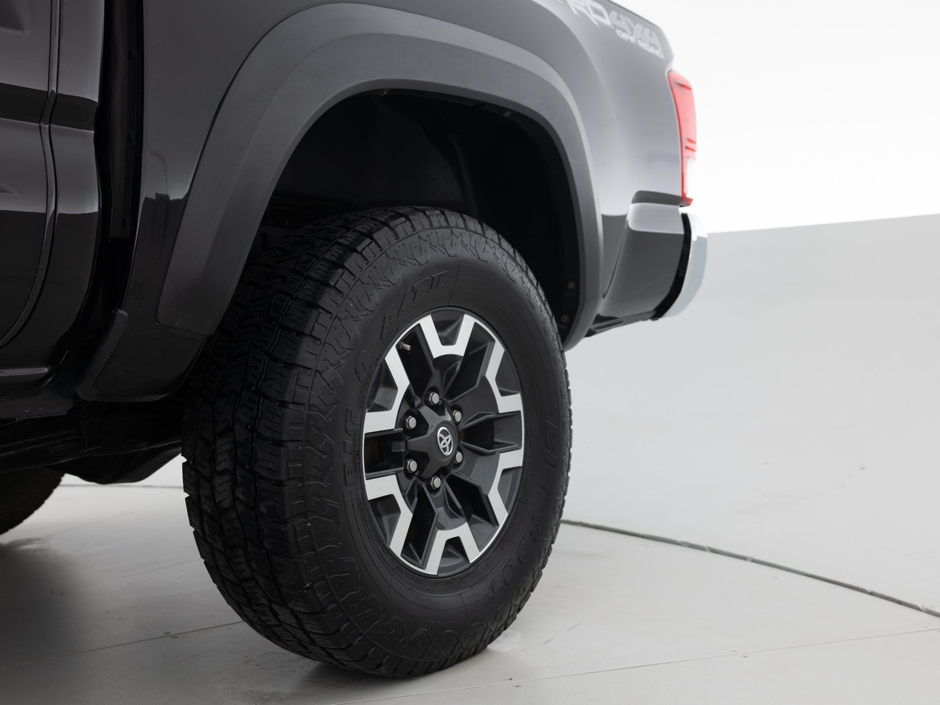 black toyota tacoma double 8
