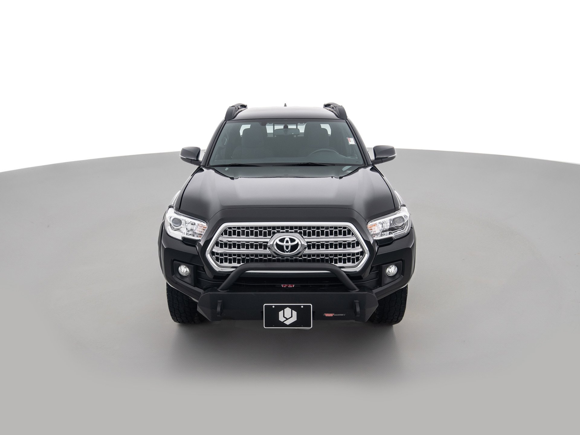 black toyota tacoma double