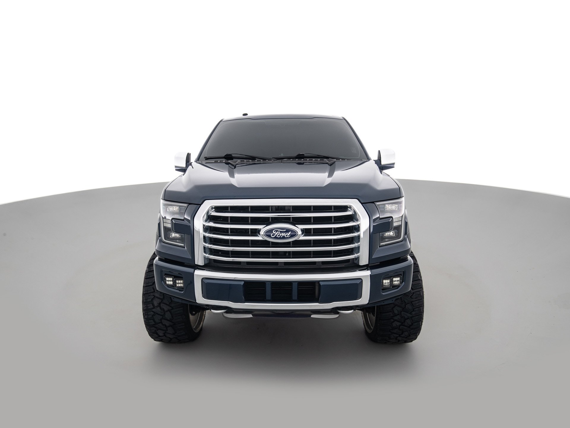 blue ford f150 xlt