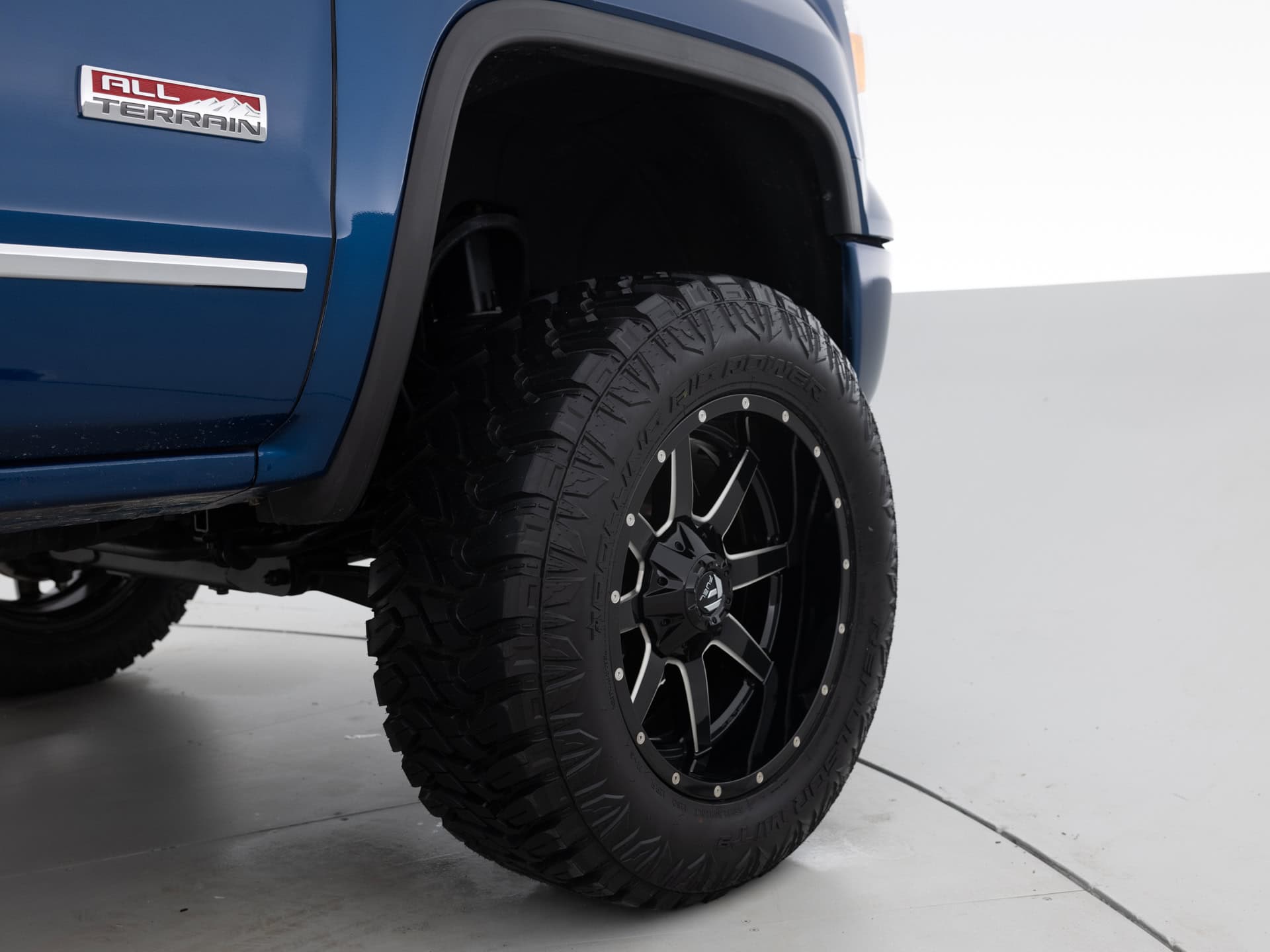 blue gmc sierra all terain 12