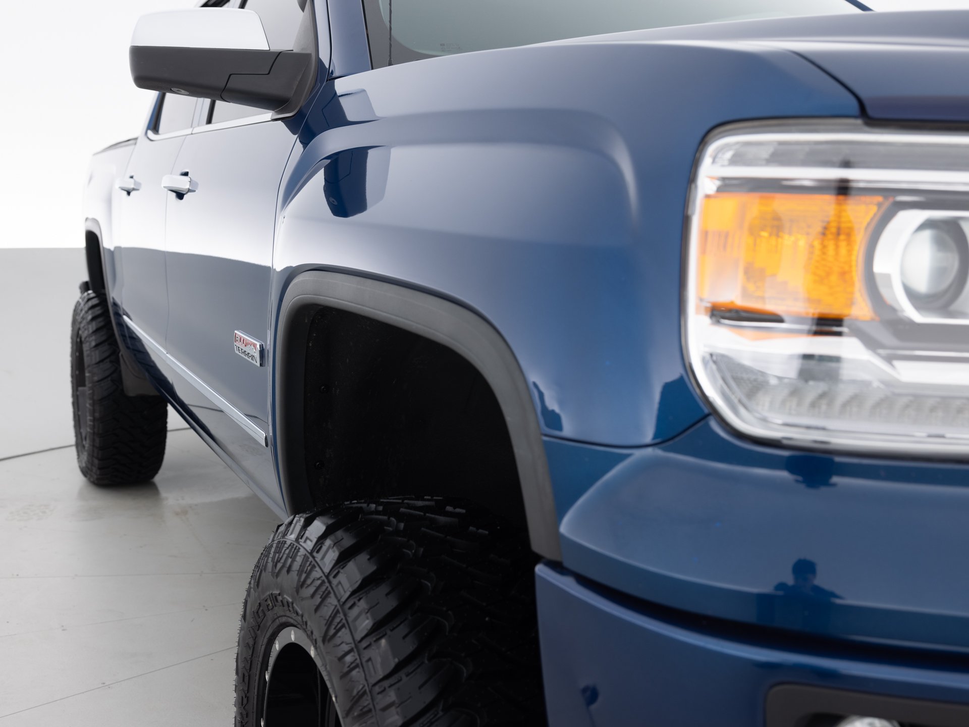 blue gmc sierra all terain 4