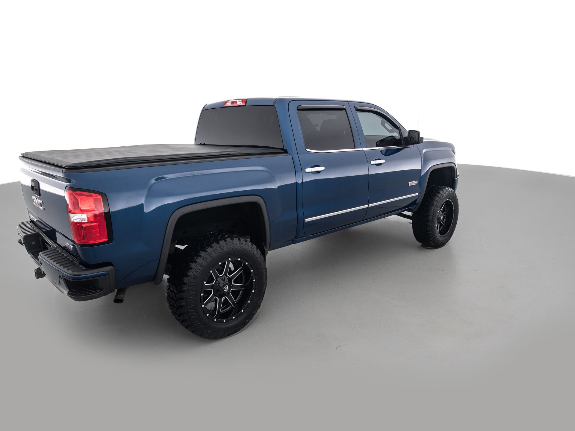 blue gmc sierra all terain 4