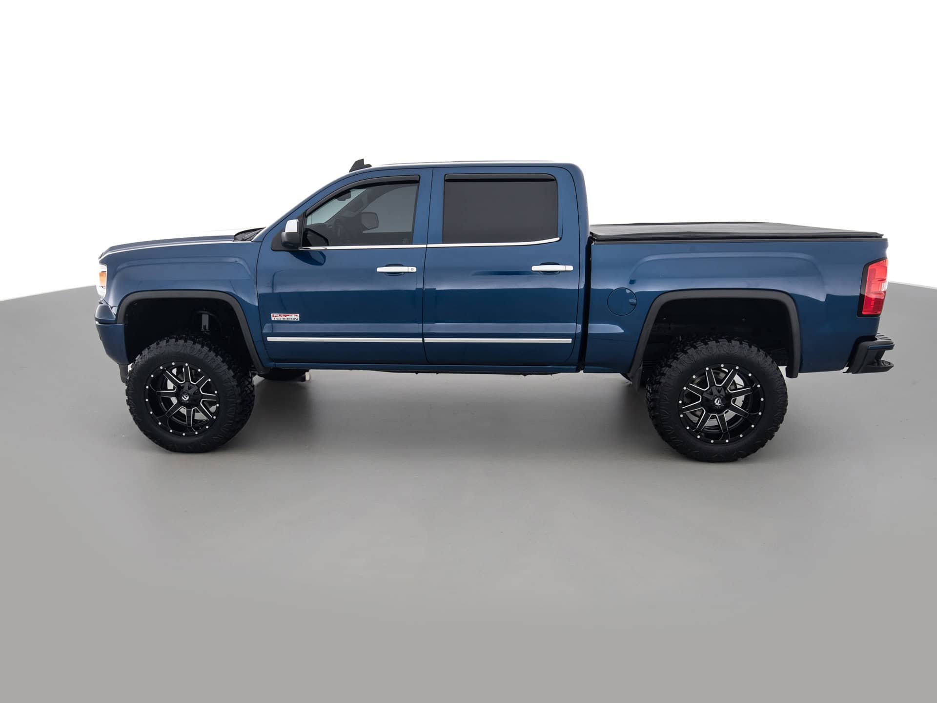 blue gmc sierra all terain 7