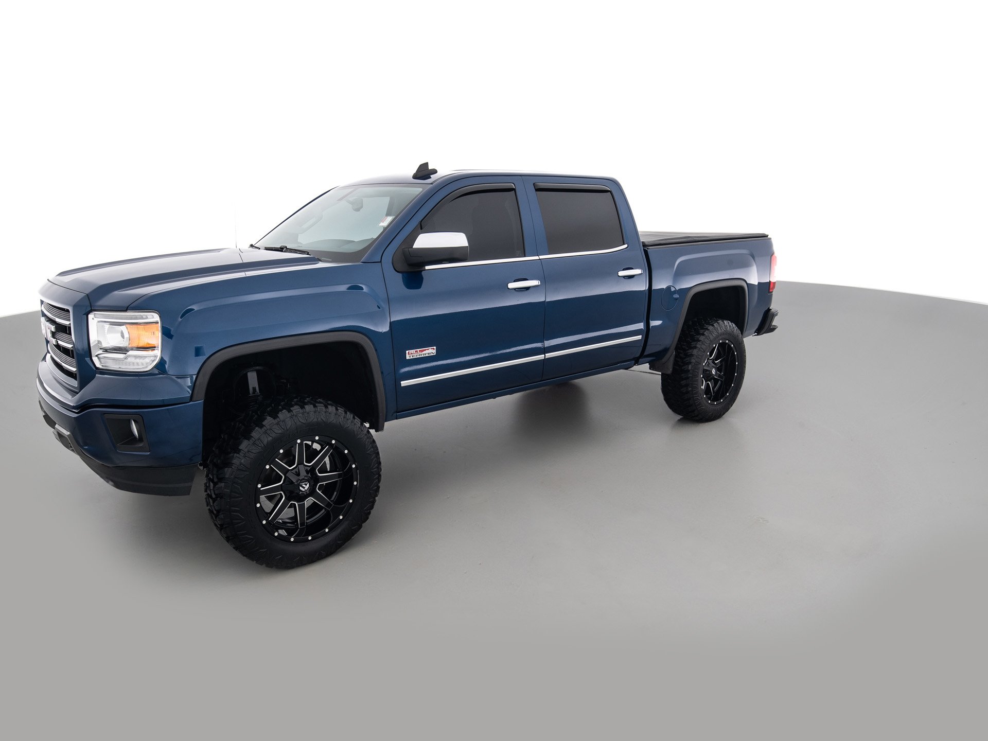blue gmc sierra all terain 8
