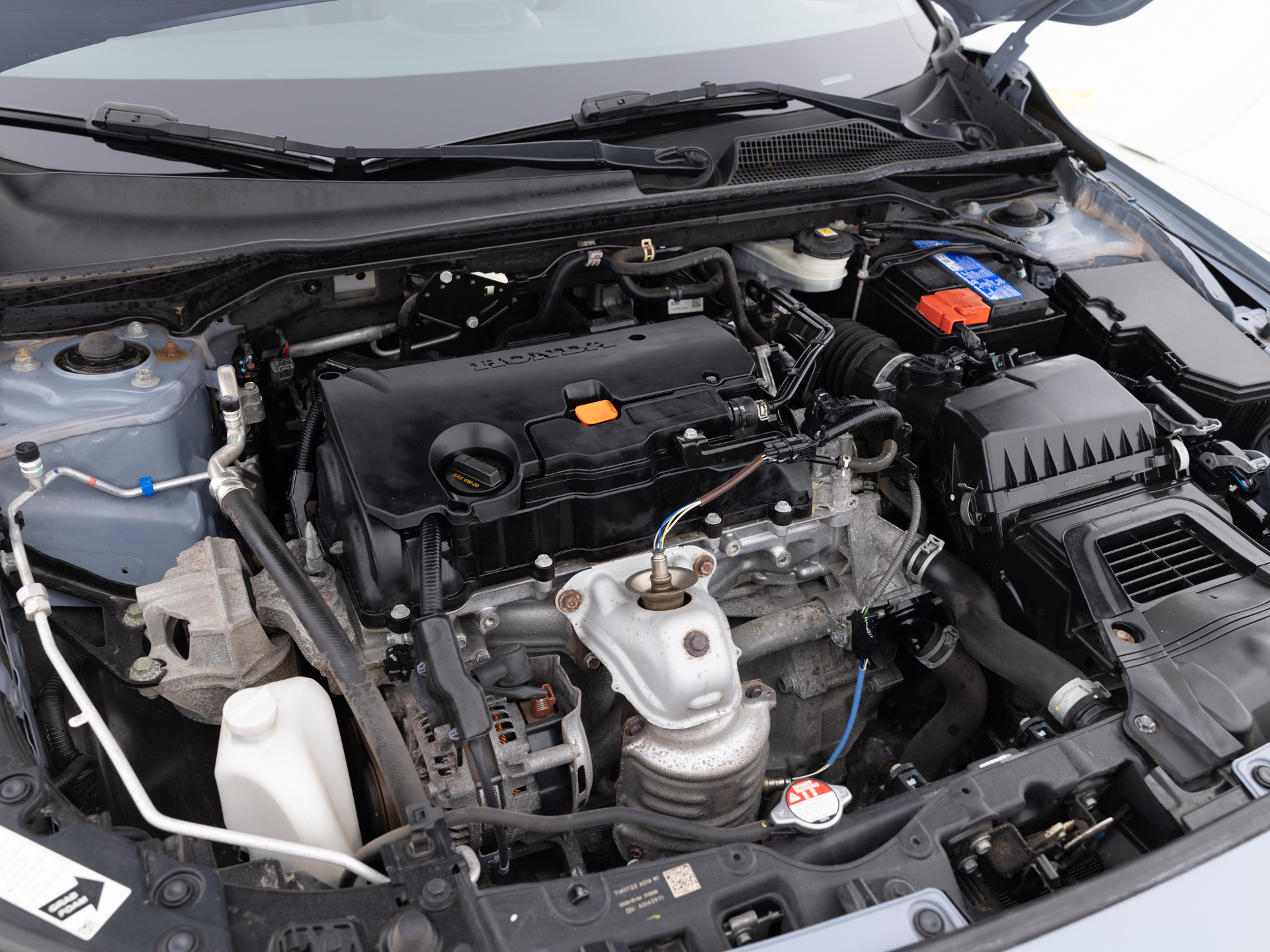 Used Gray Honda Civic-29 for Sale