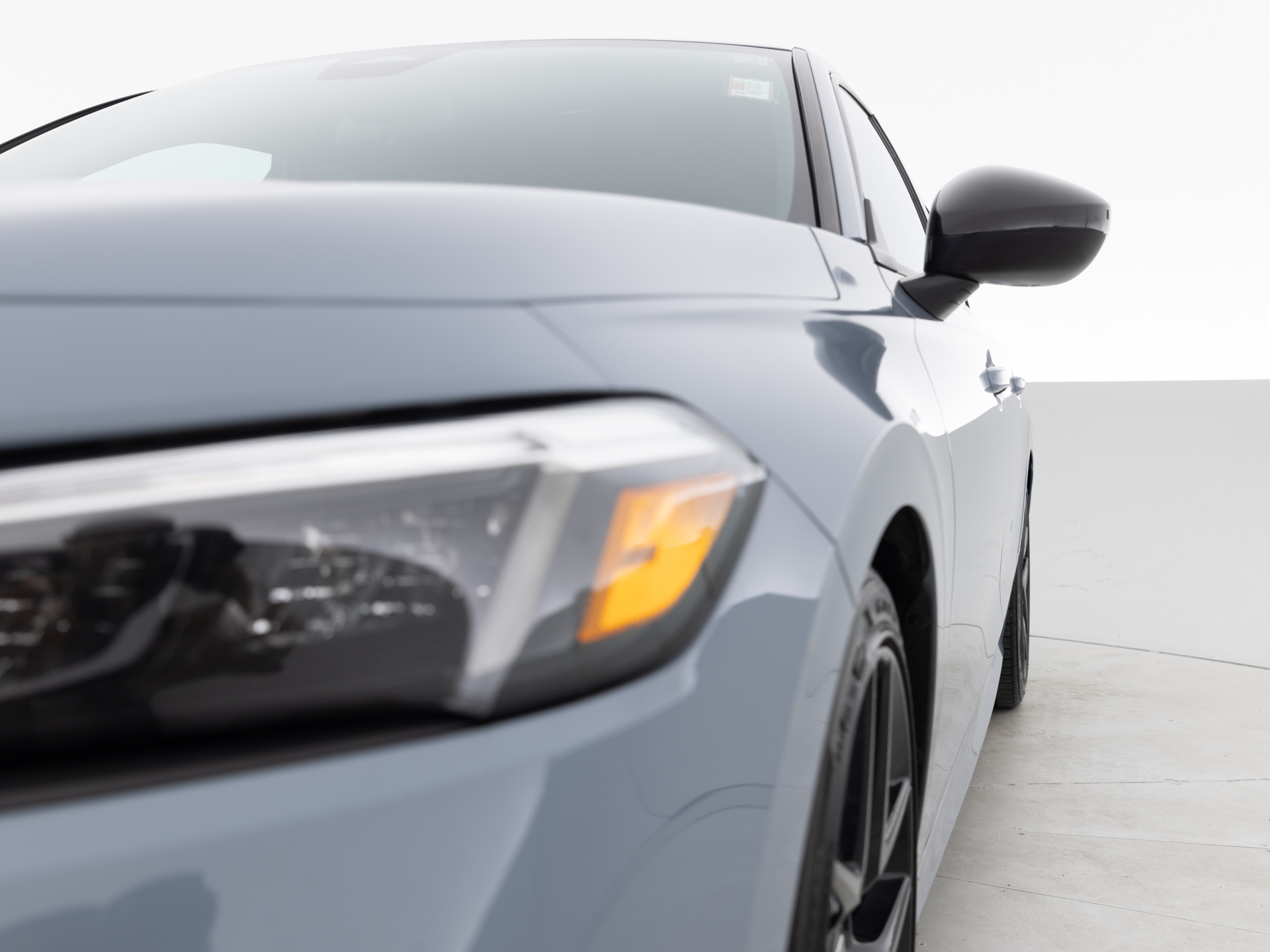 Used Gray Honda Civic-3 for Sale