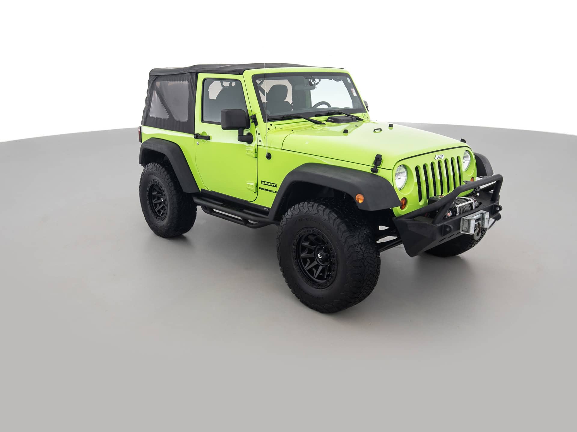 green jeep wrangler sport 2