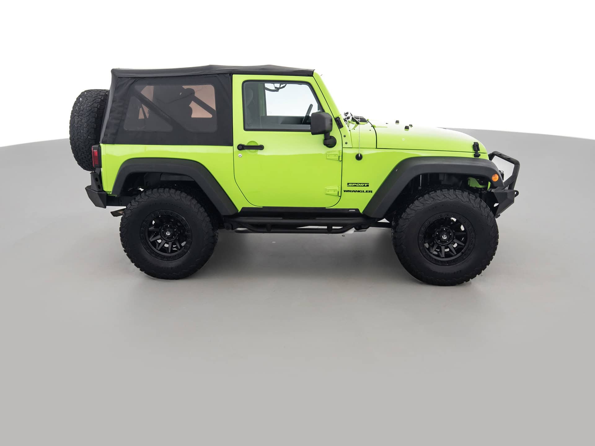 green jeep wrangler sport 3