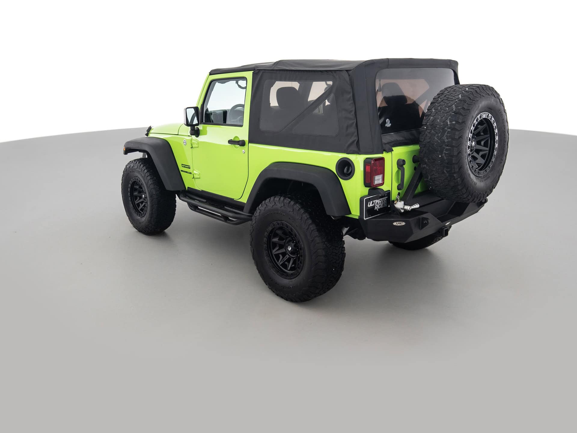 green jeep wrangler sport 6