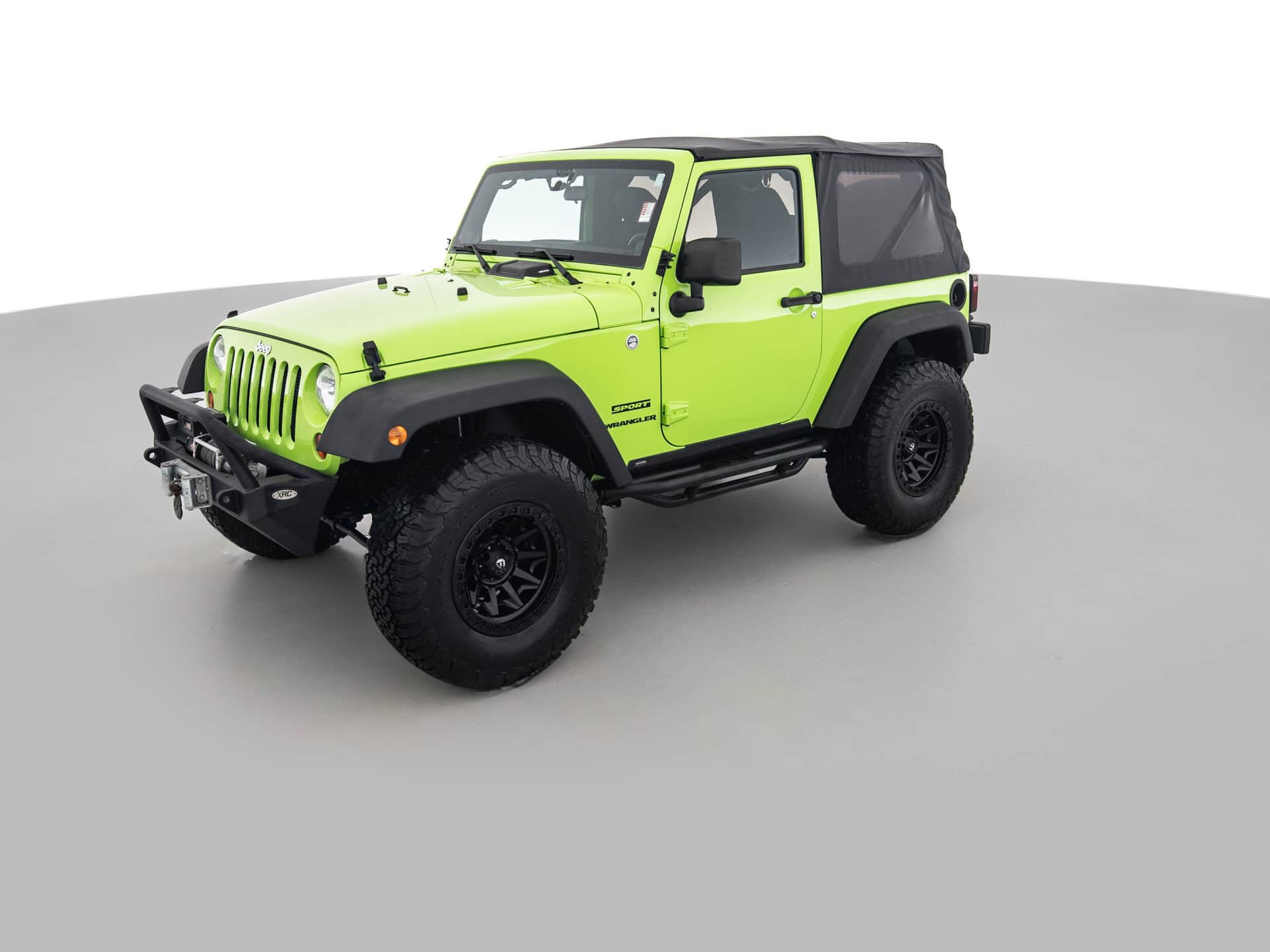 green jeep wrangler sport 8