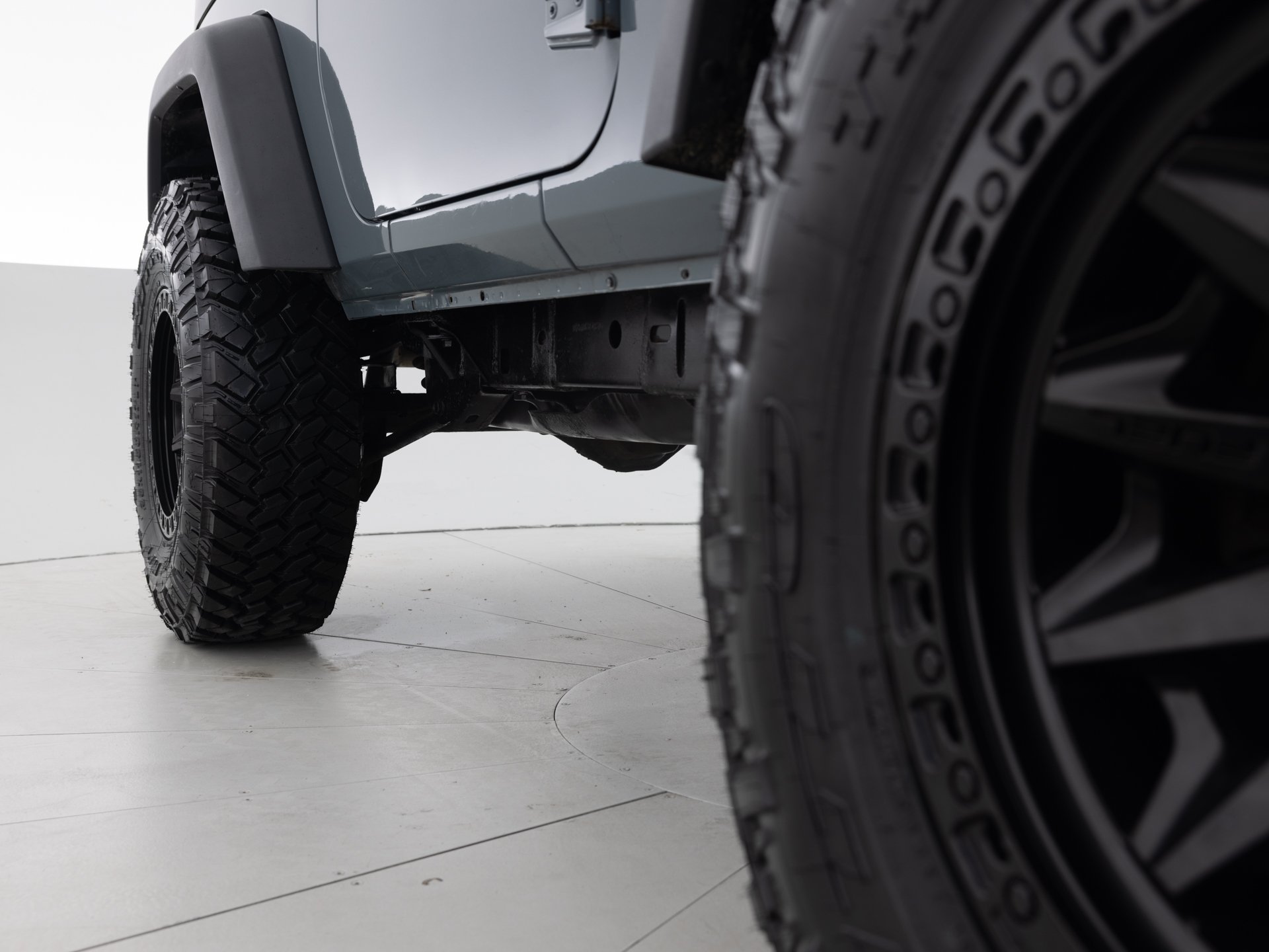grey jeep wrangler sport 13