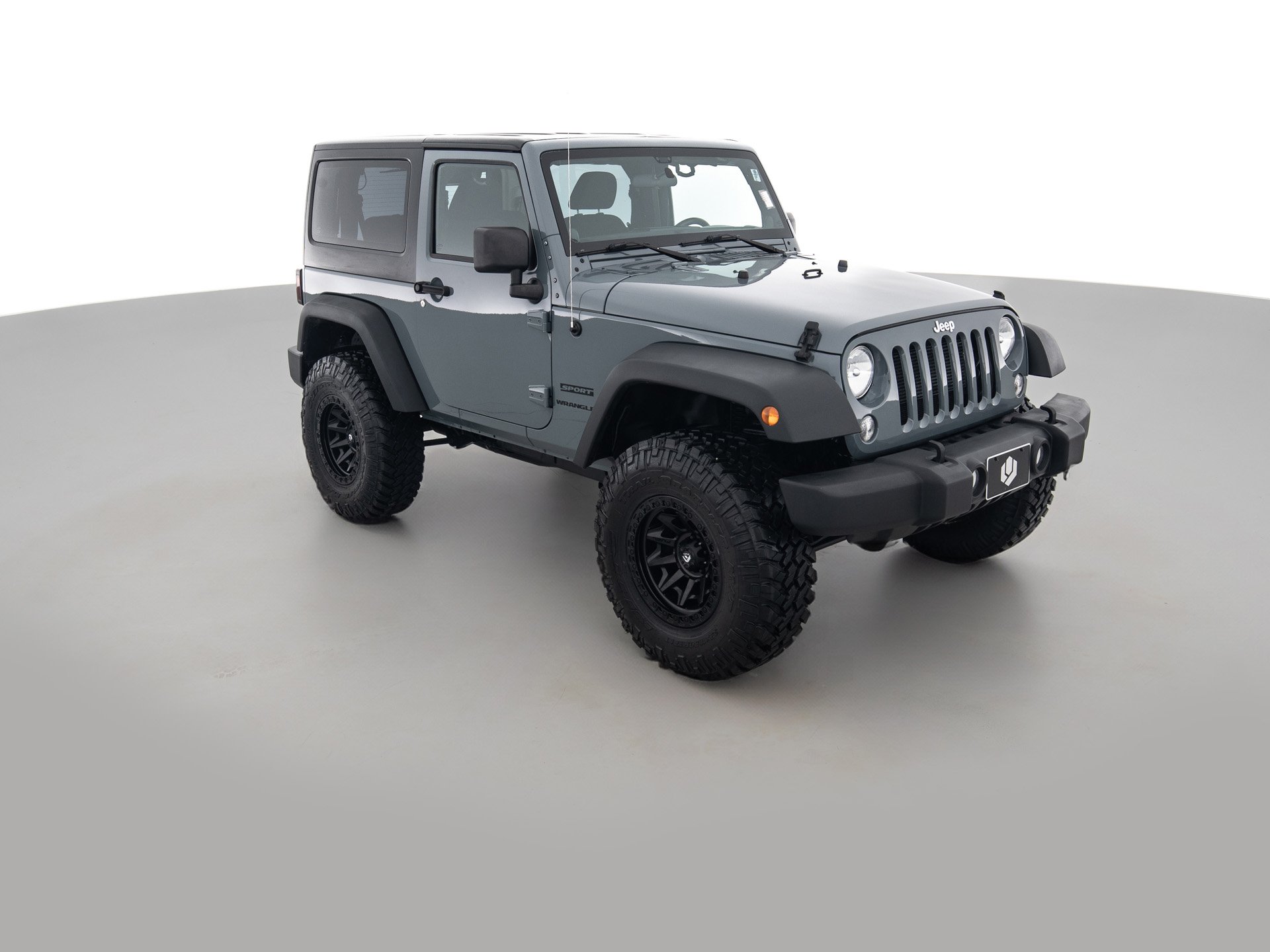 grey jeep wrangler sport 2