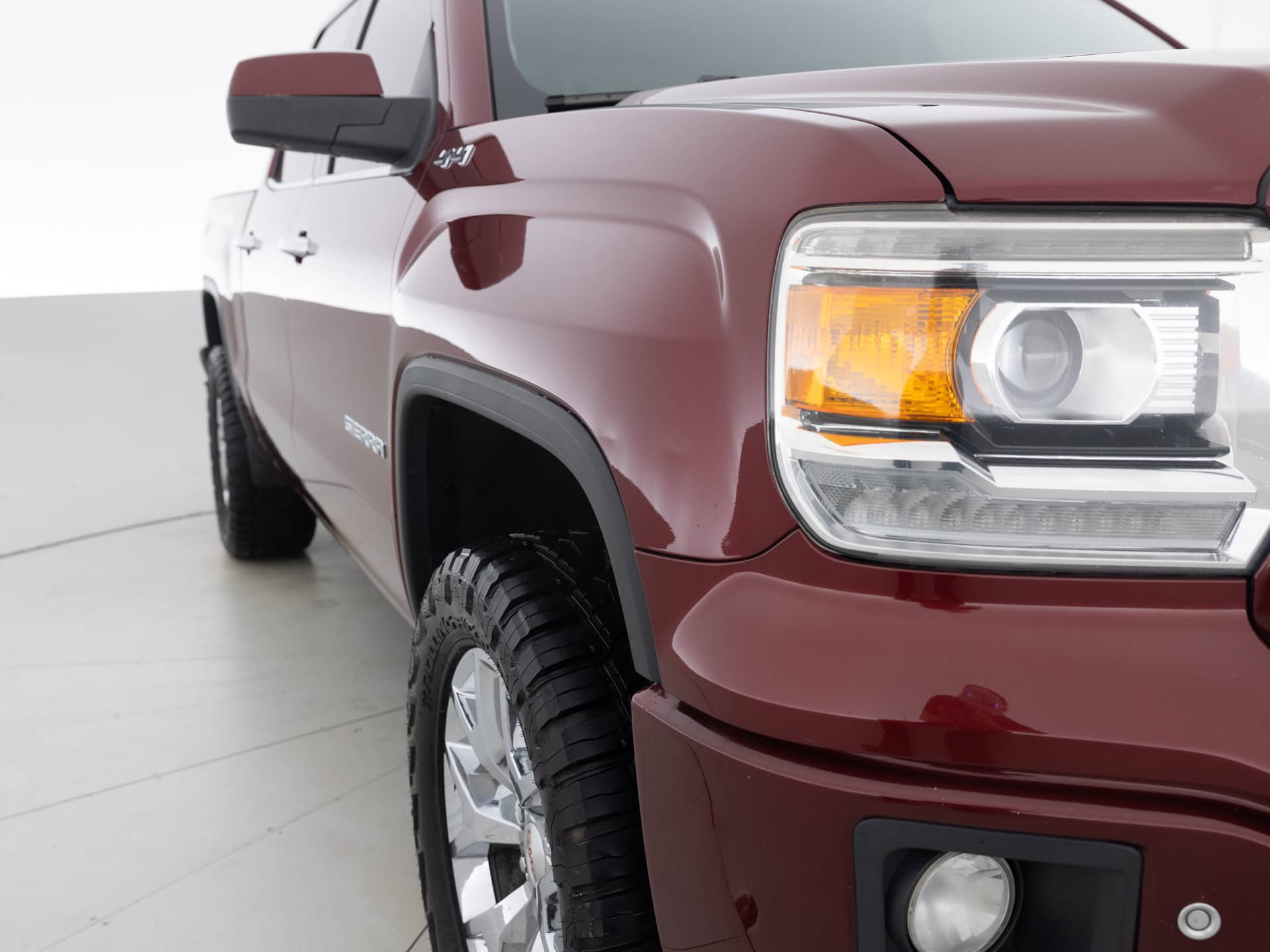 Used Maroon GMC Sierra SLT_-4 for Sale