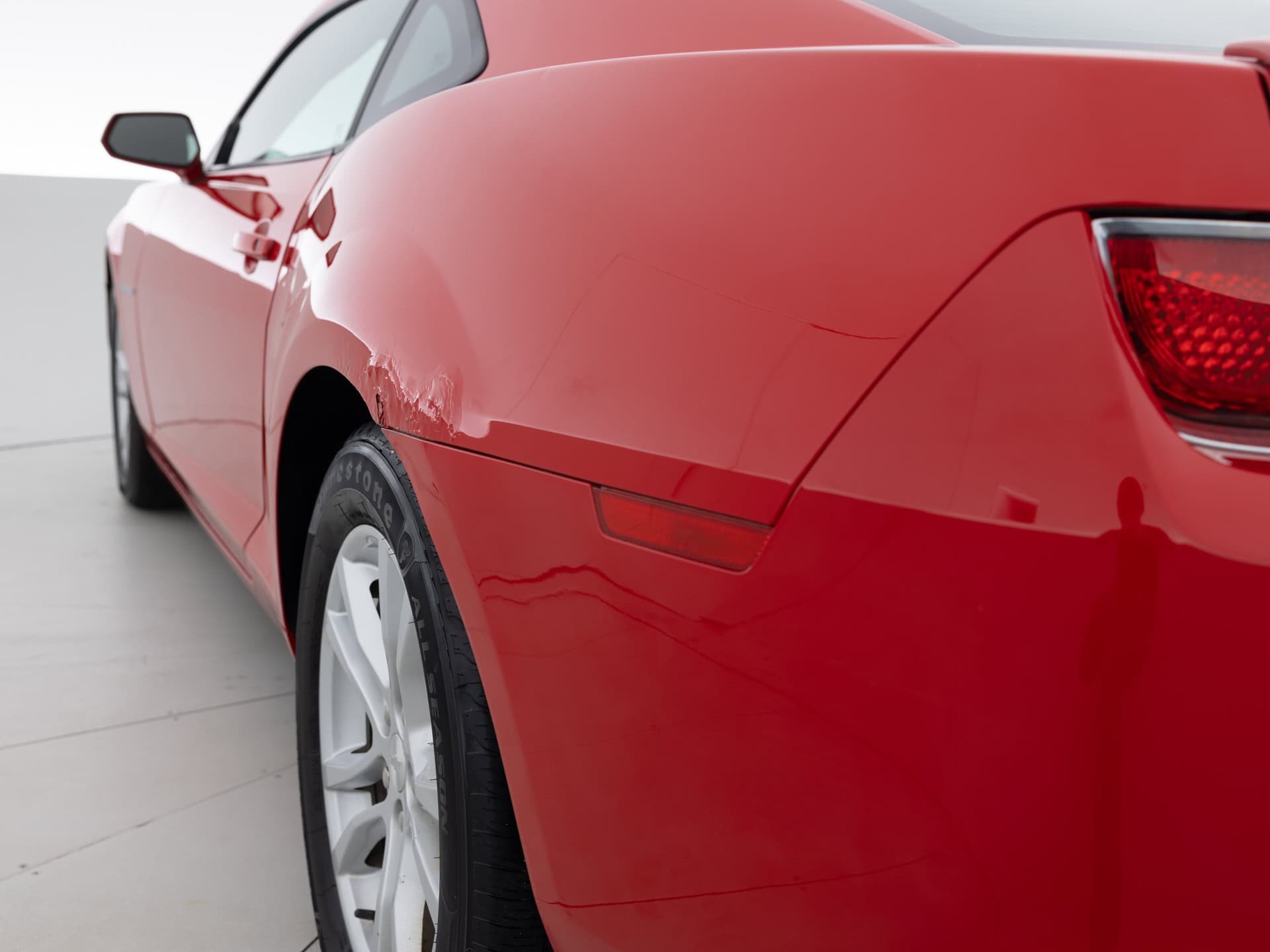 red chevrolet camaro lt 6