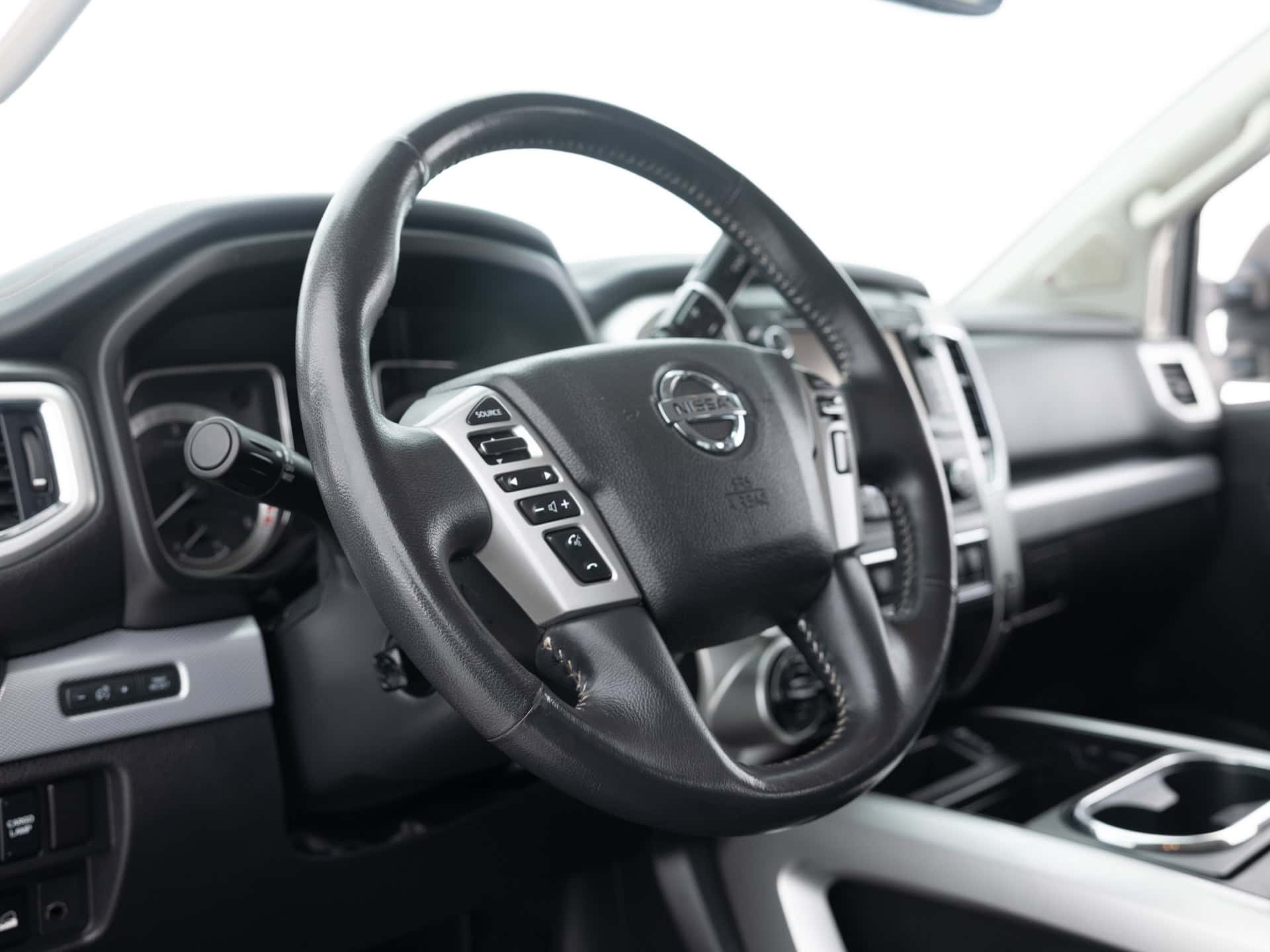 silver nissan titan 18