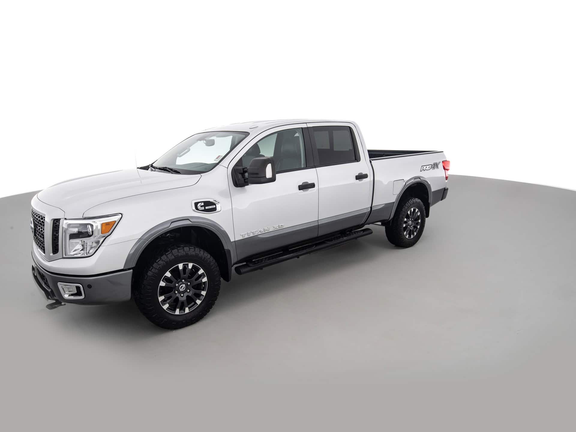 silver nissan titan 8