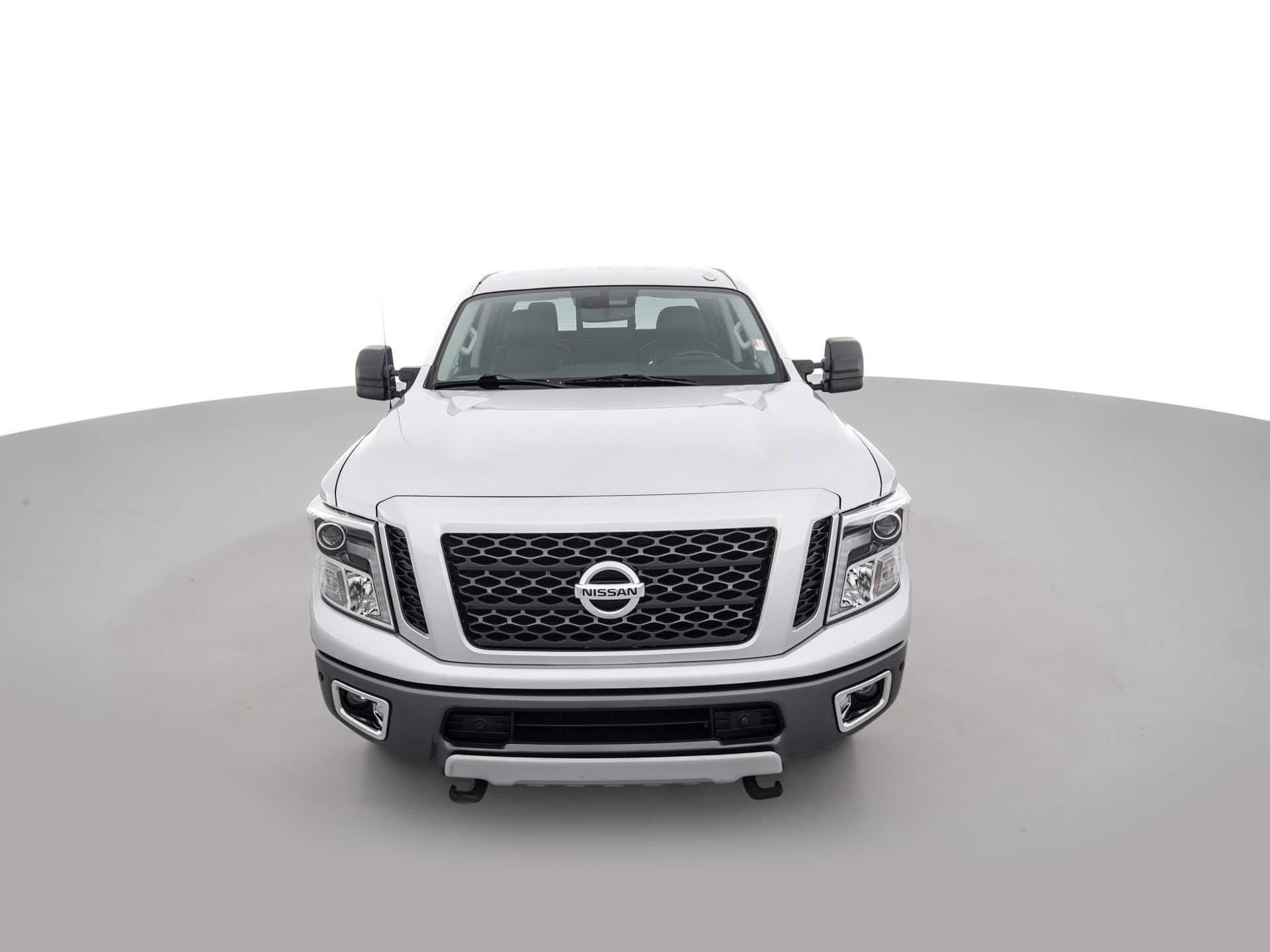 silver nissan titan