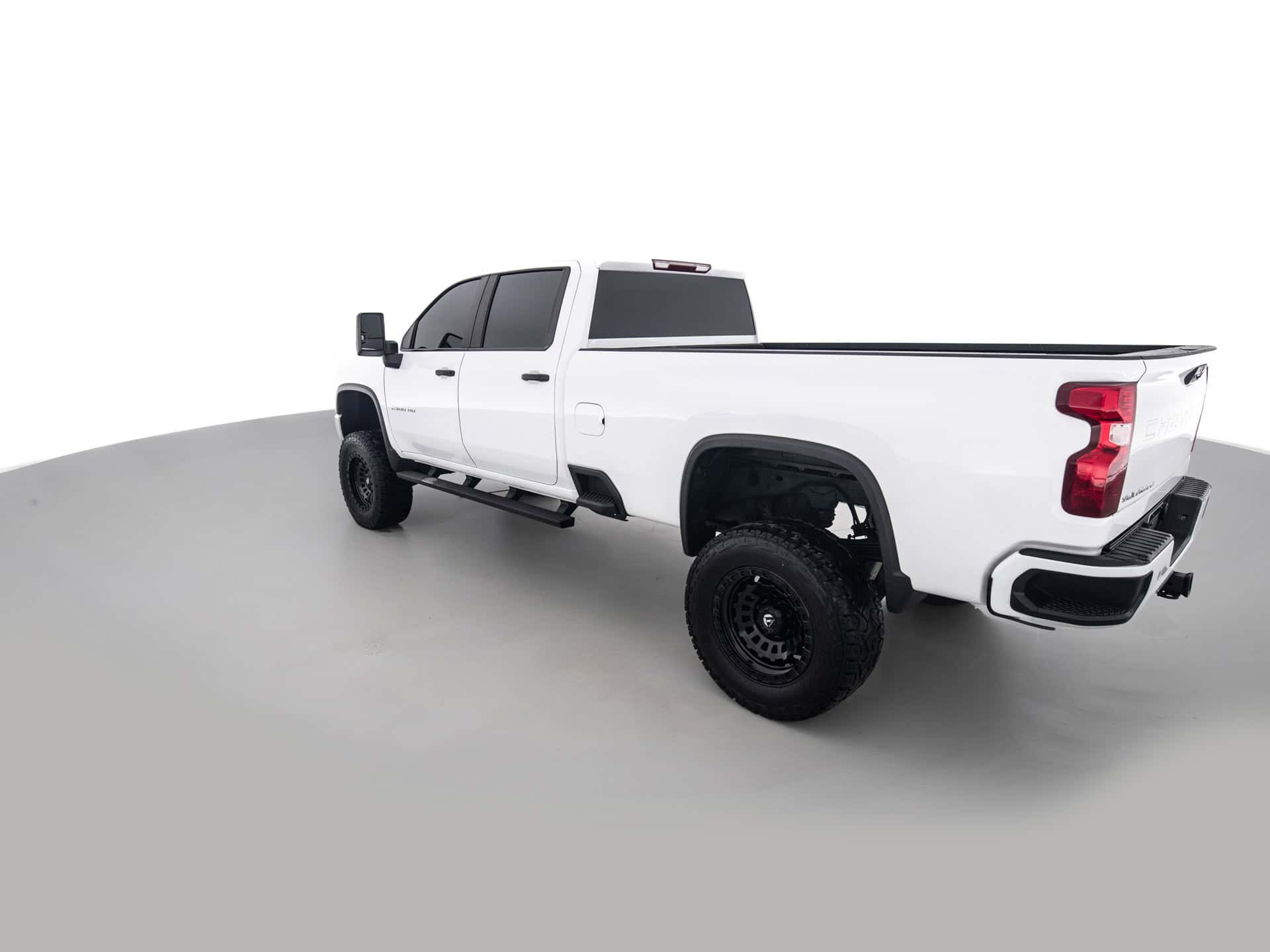 white chevrolet silverado 2500hd 6