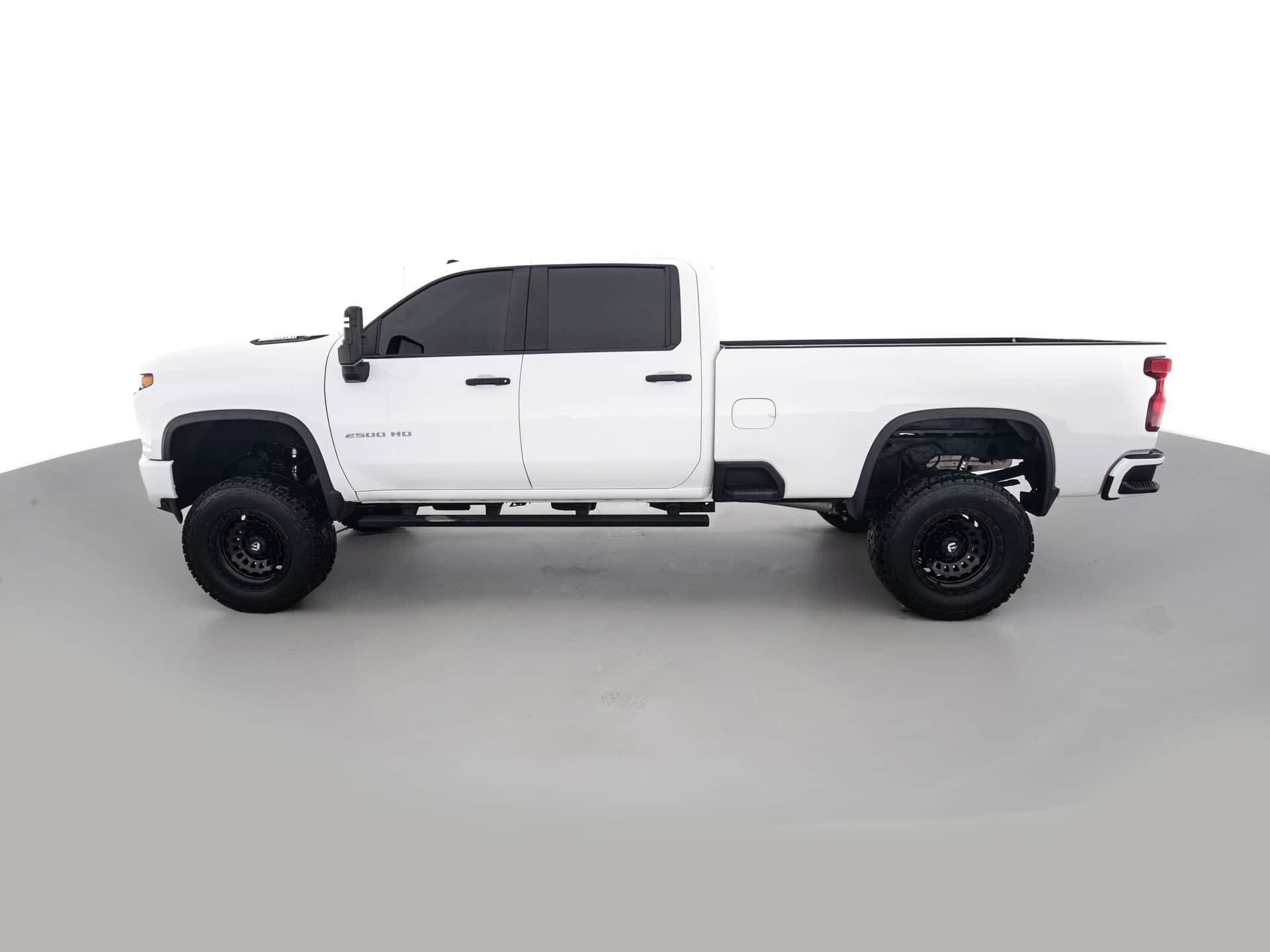 white chevrolet silverado 2500hd 7