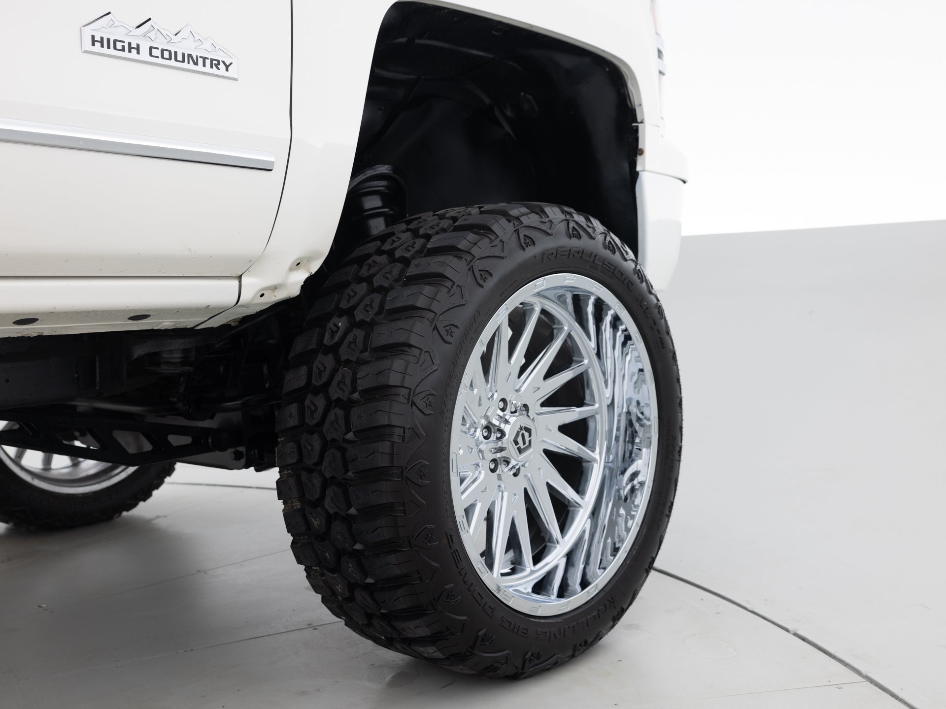 white chevrolet silverado highcountry 12