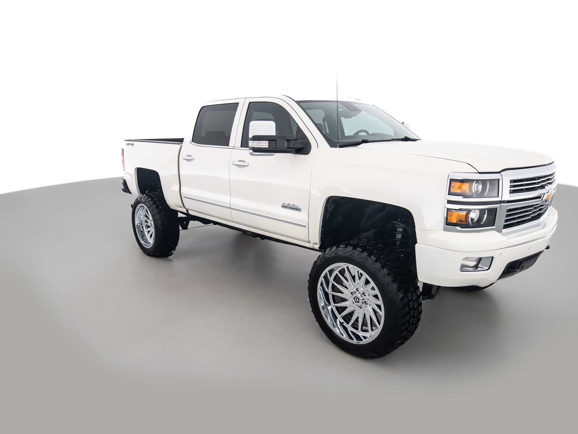 white chevrolet silverado highcountry 2