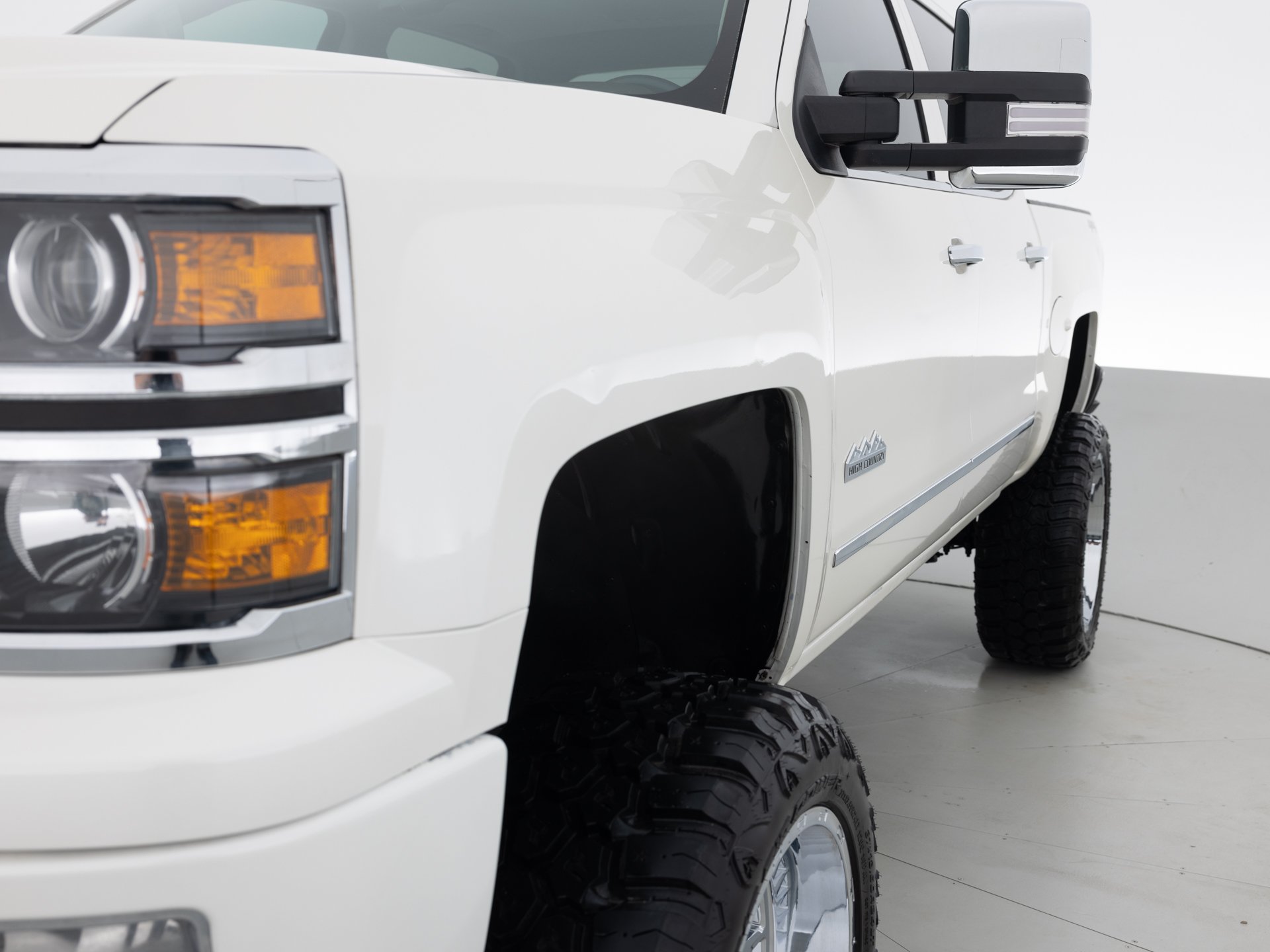 white chevrolet silverado highcountry 3