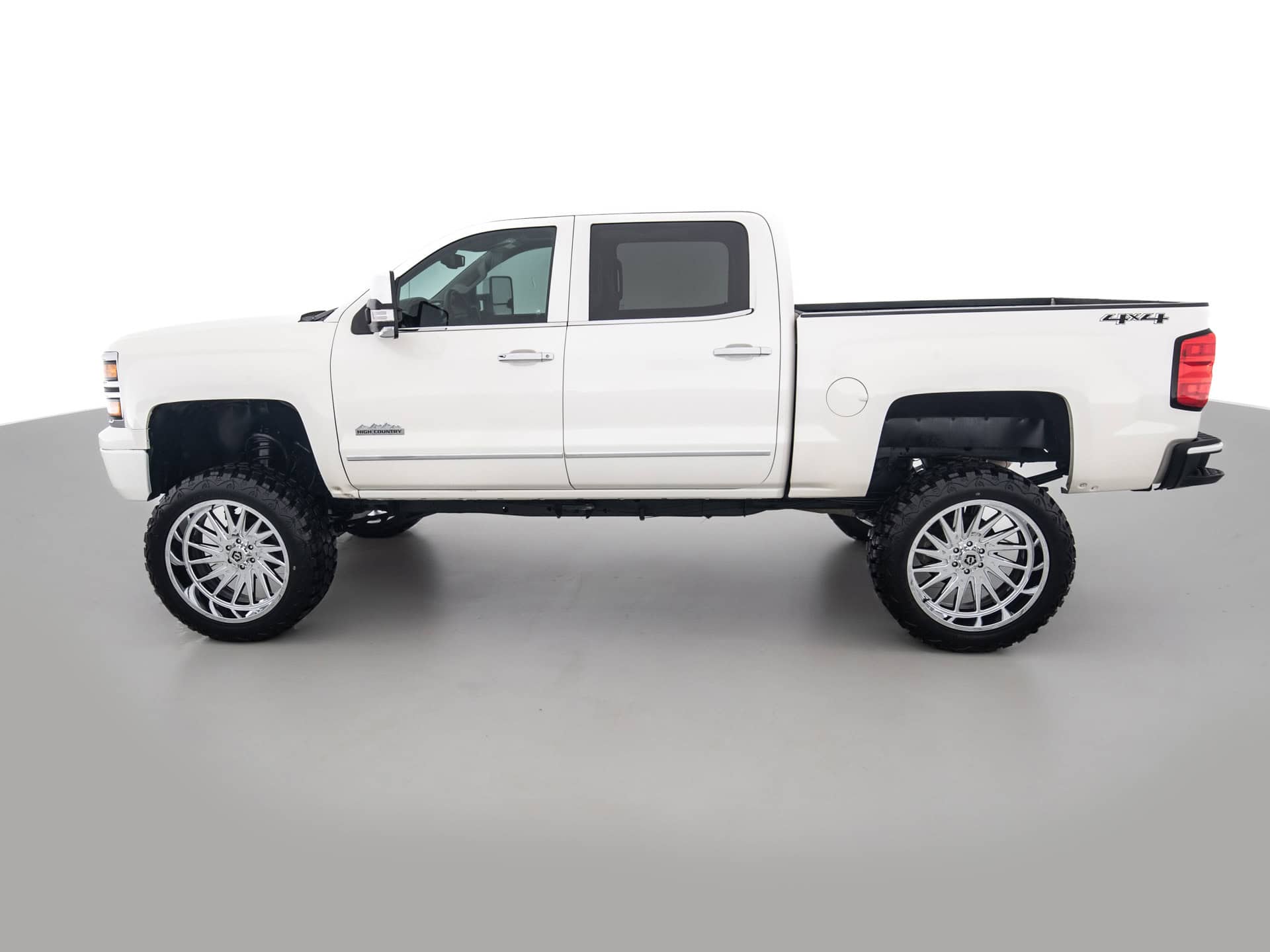 white chevrolet silverado highcountry 7
