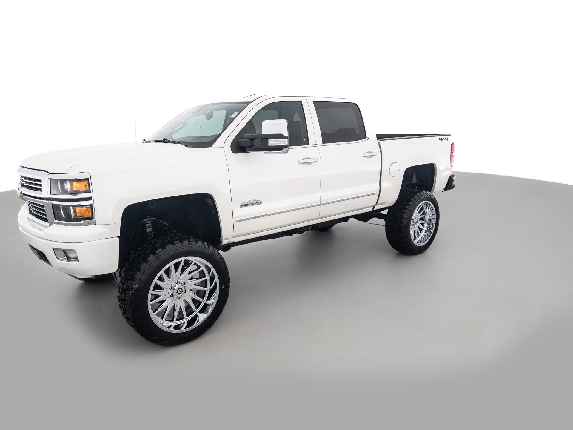white chevrolet silverado highcountry 8