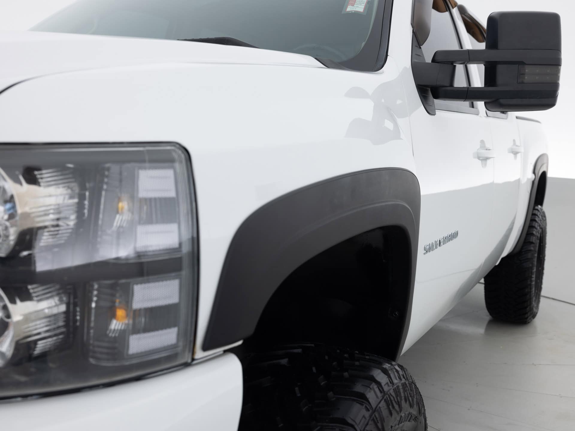white chevrolet silverado ltz 3