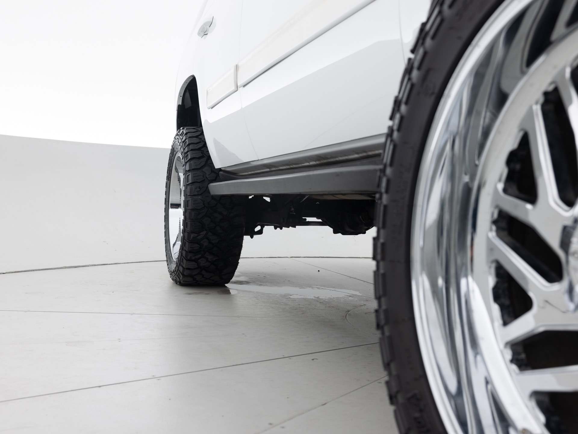 Used White Chevrolet Tahoe LTZ-13 for Sale