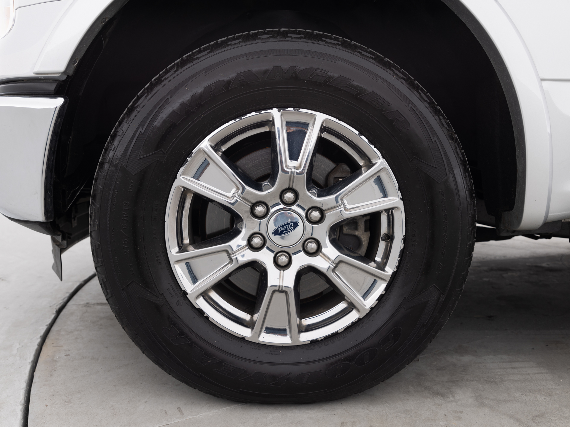 Used White Ford F150 Lariat-9 for Sale