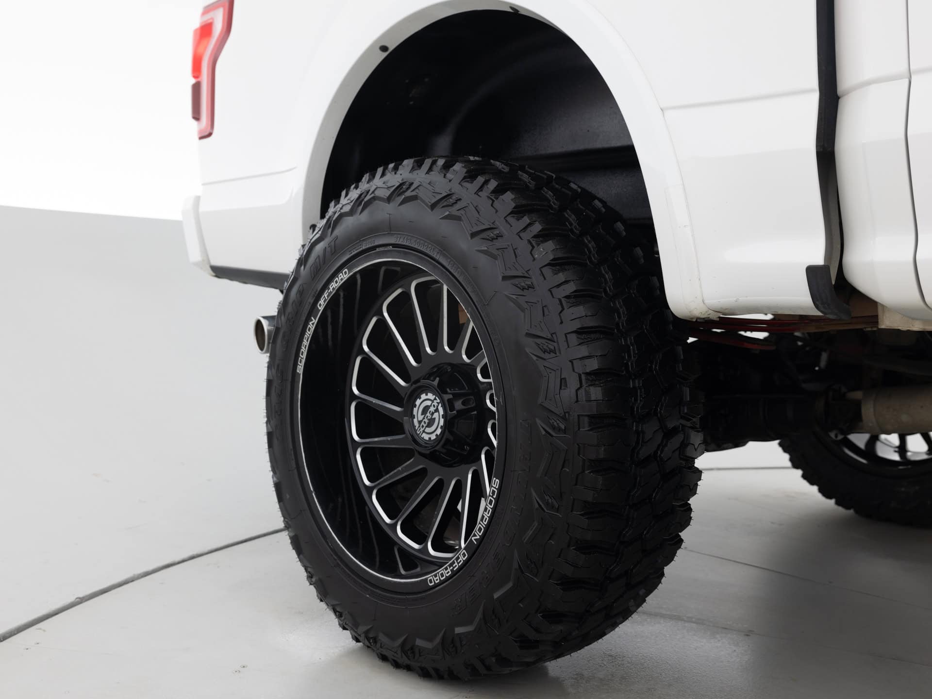 white ford f150 truck 11