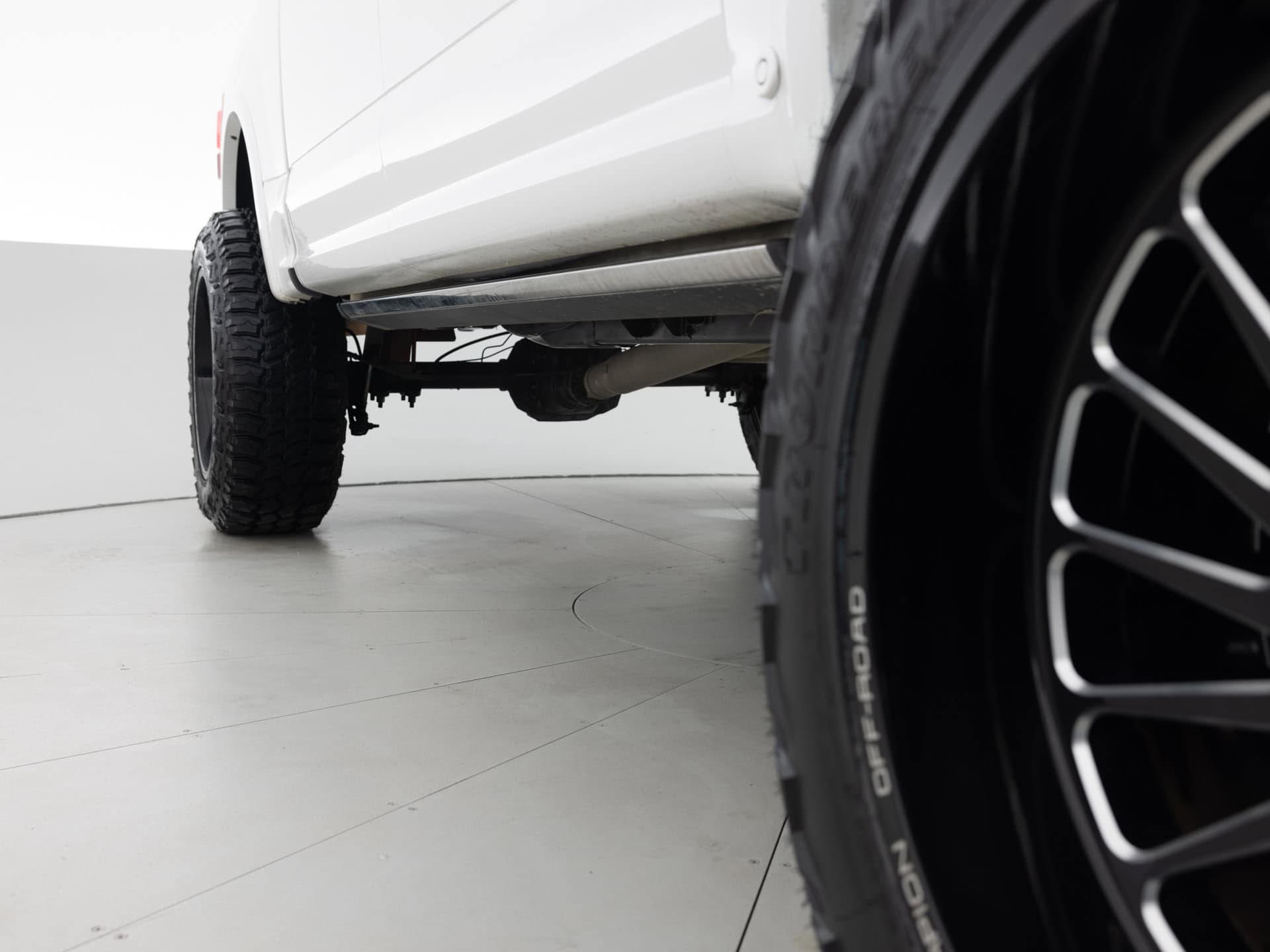 white ford f150 truck 13