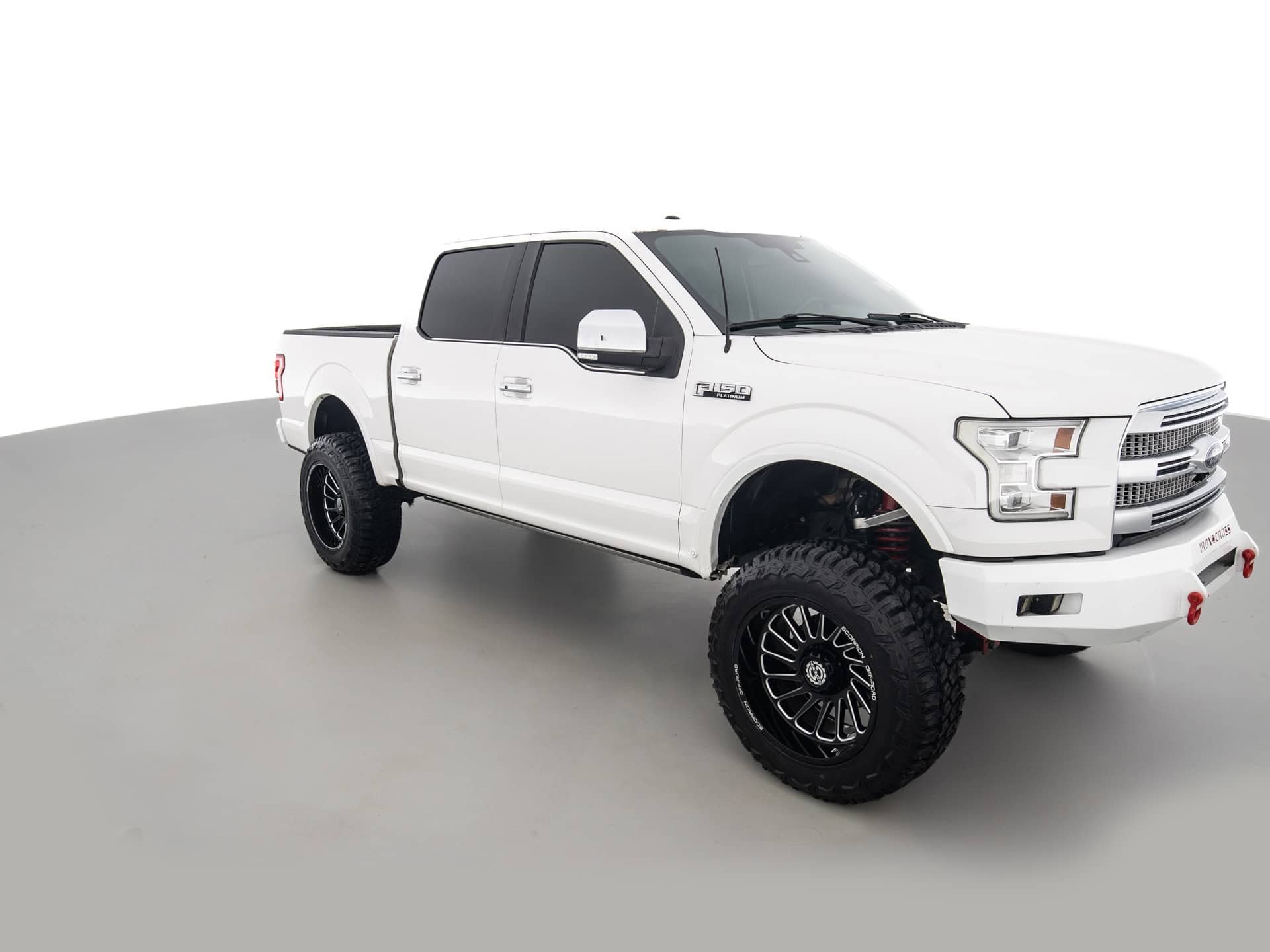 white ford f150 truck 2