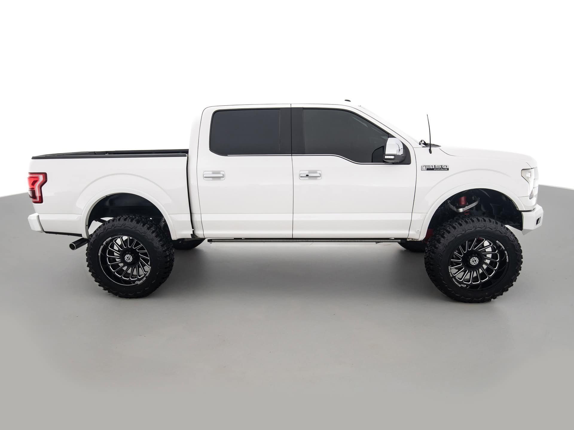 white ford f150 truck 3