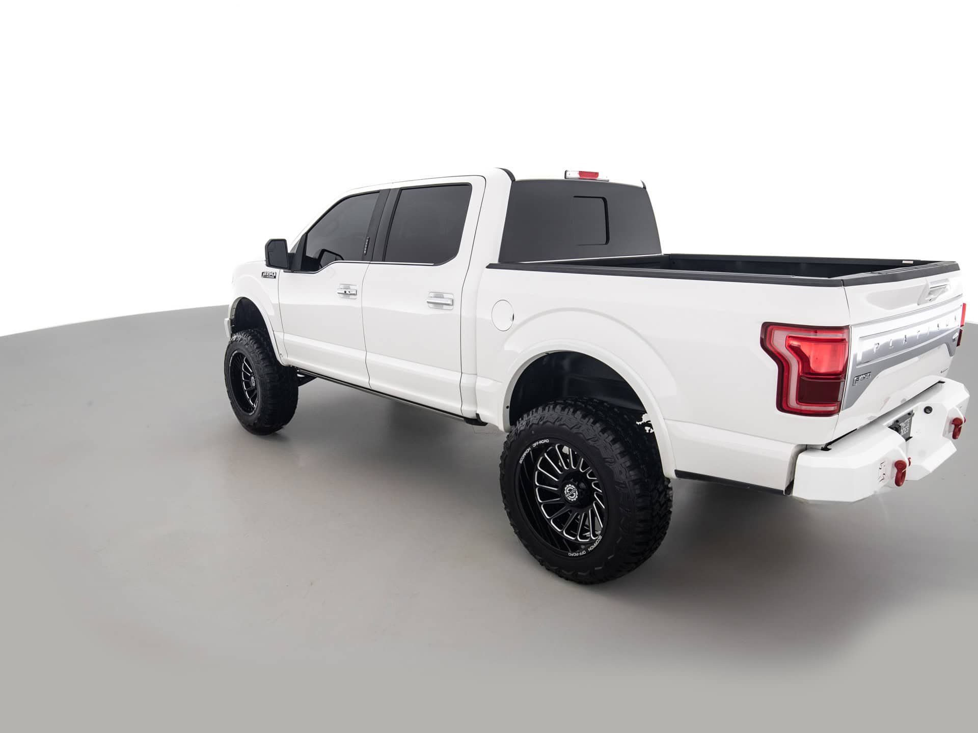 white ford f150 truck 6