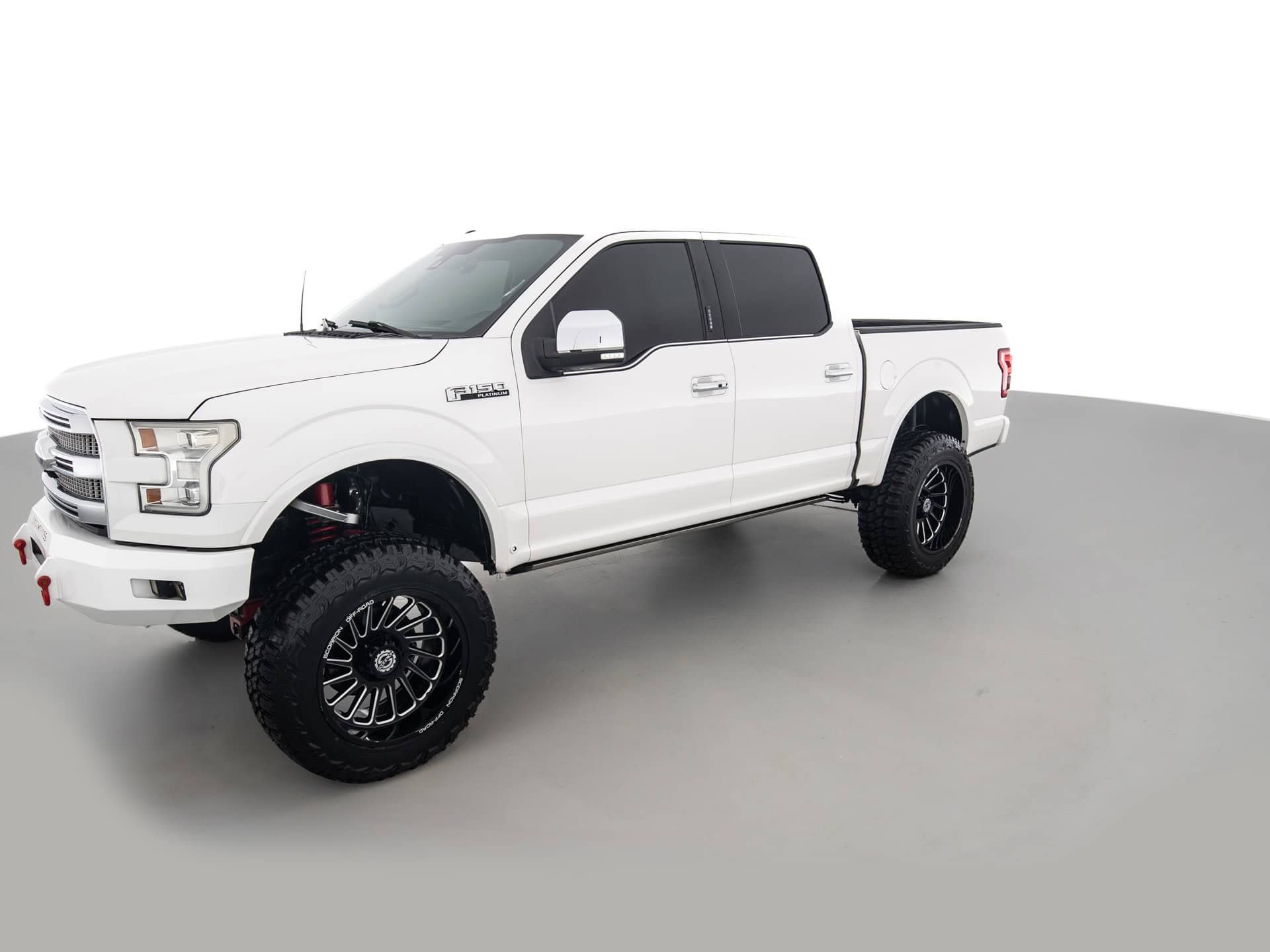 white ford f150 truck 8