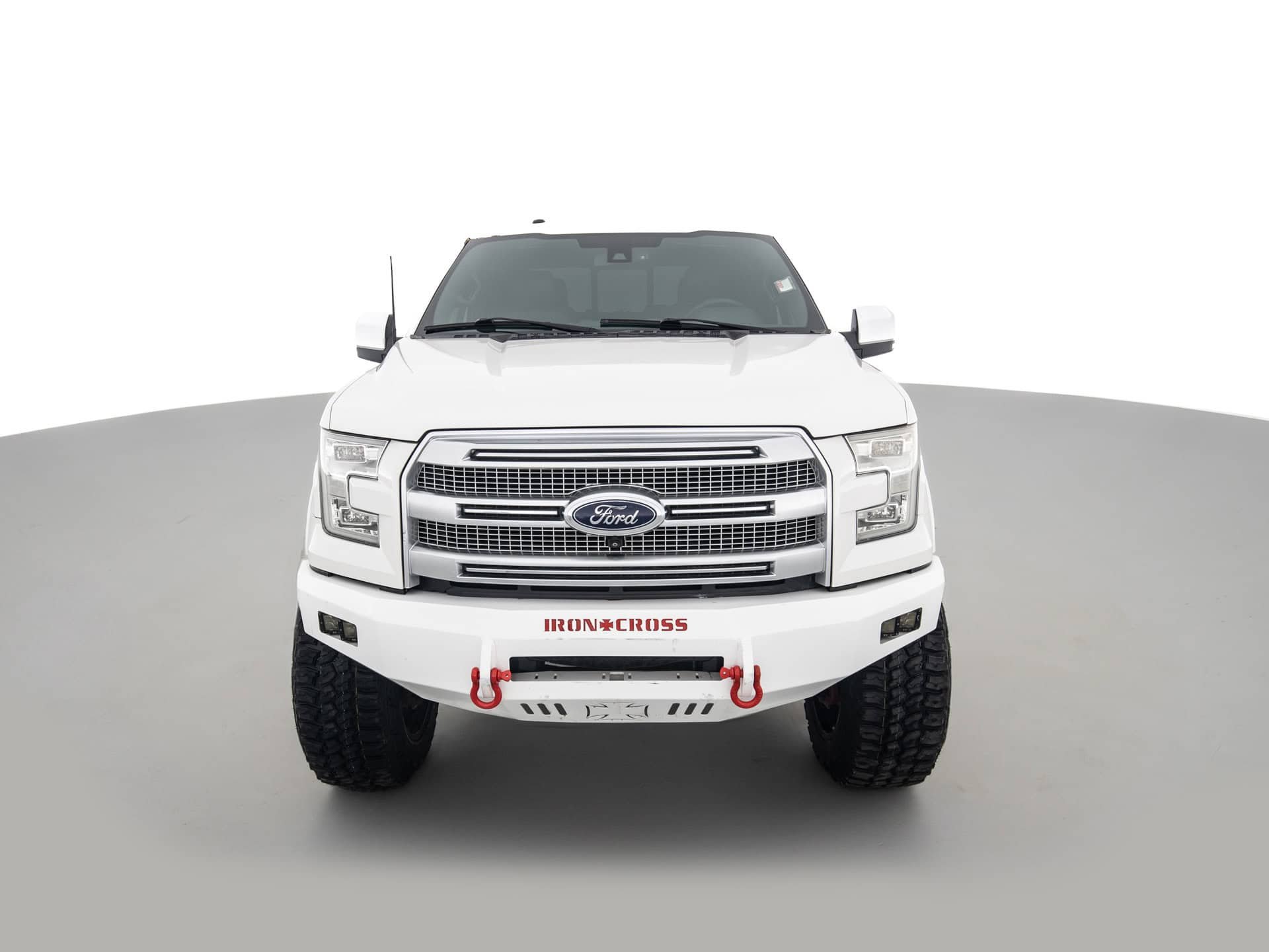 white ford f150 truck