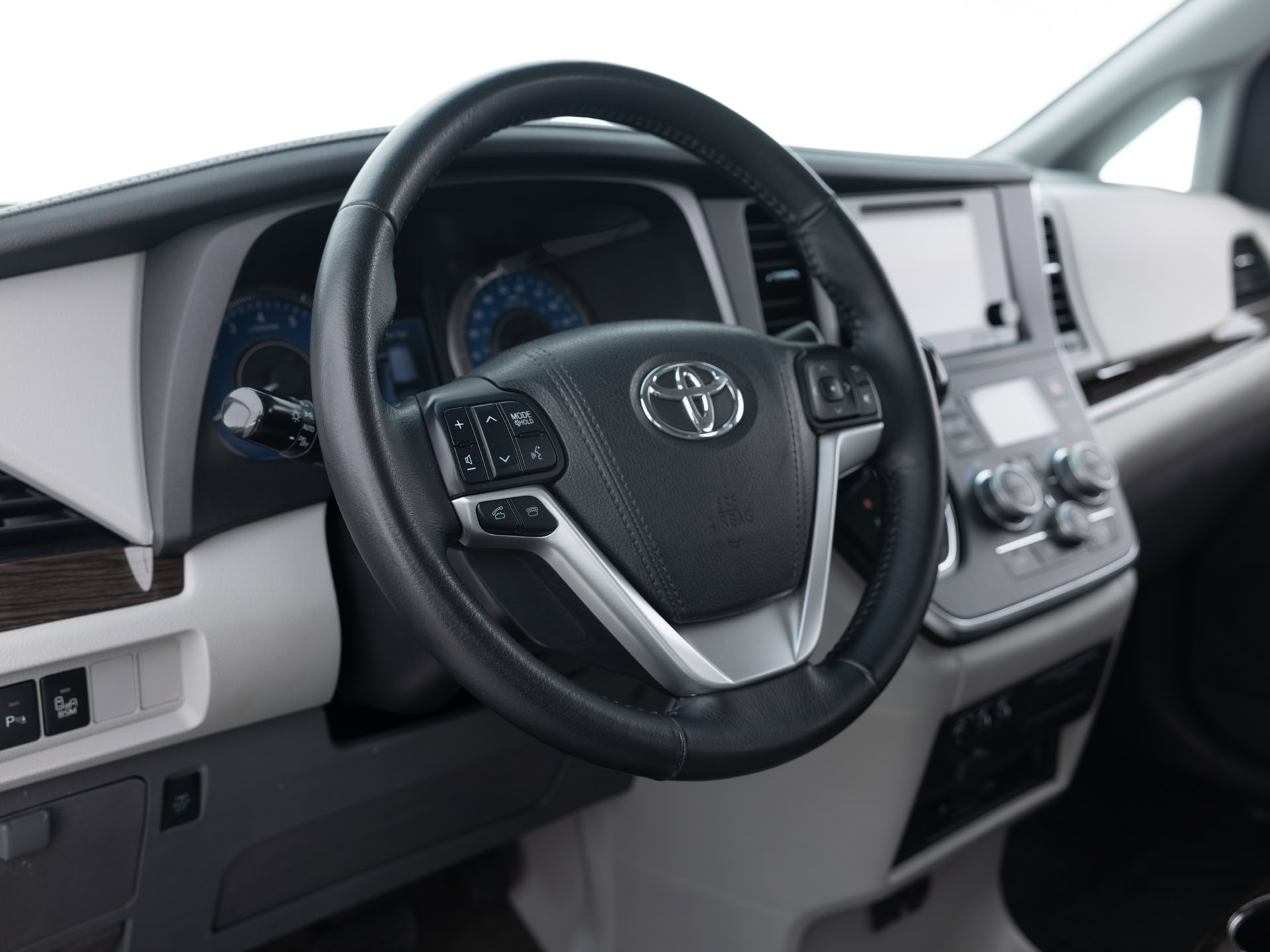 white totota sienna minivan 15